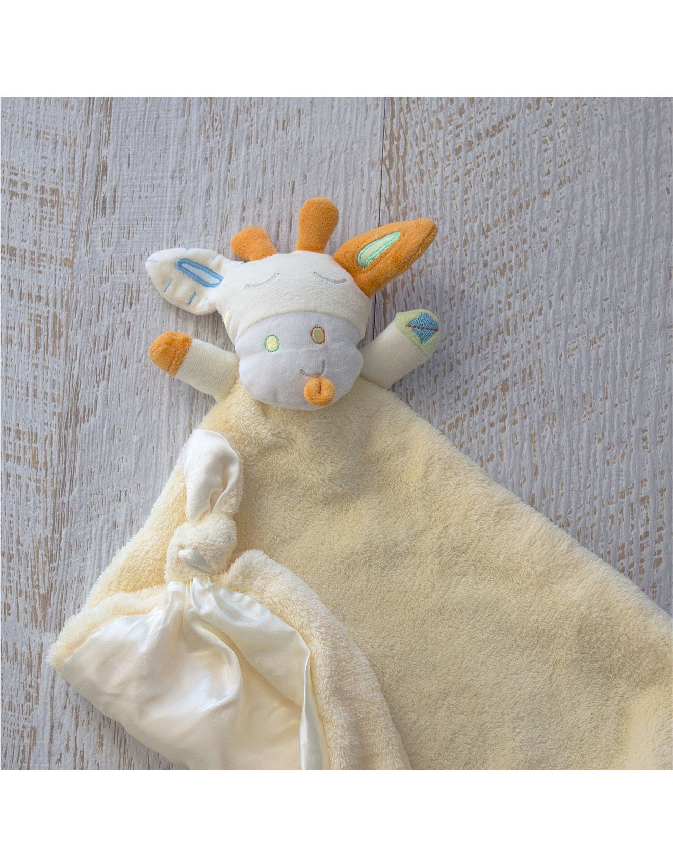bubba blue giraffe security blanket