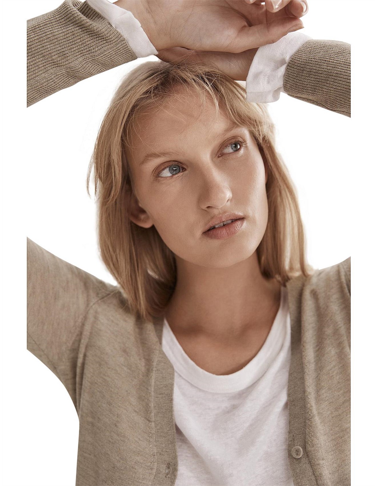 country road wool silk cardigan