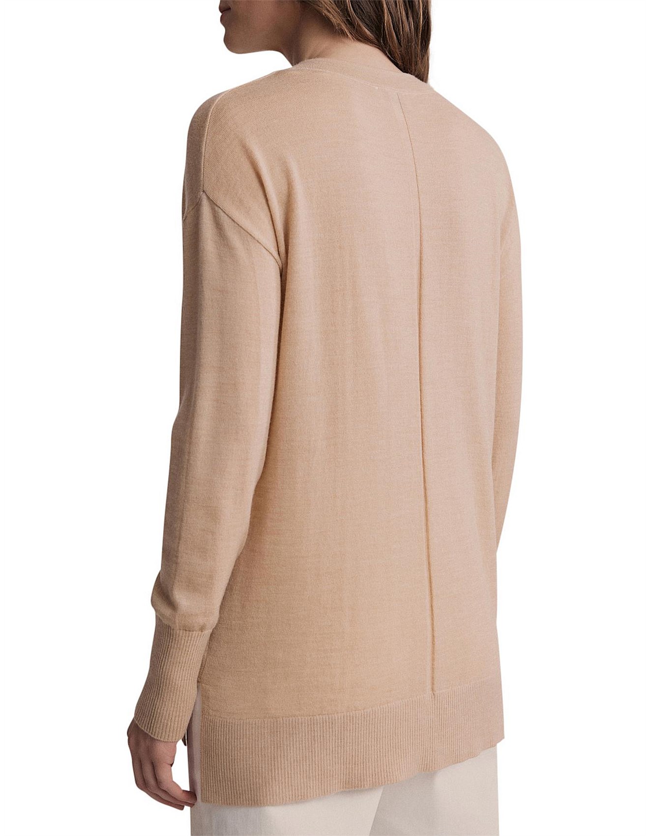 Witchery Merino V Neck Knit David Jones