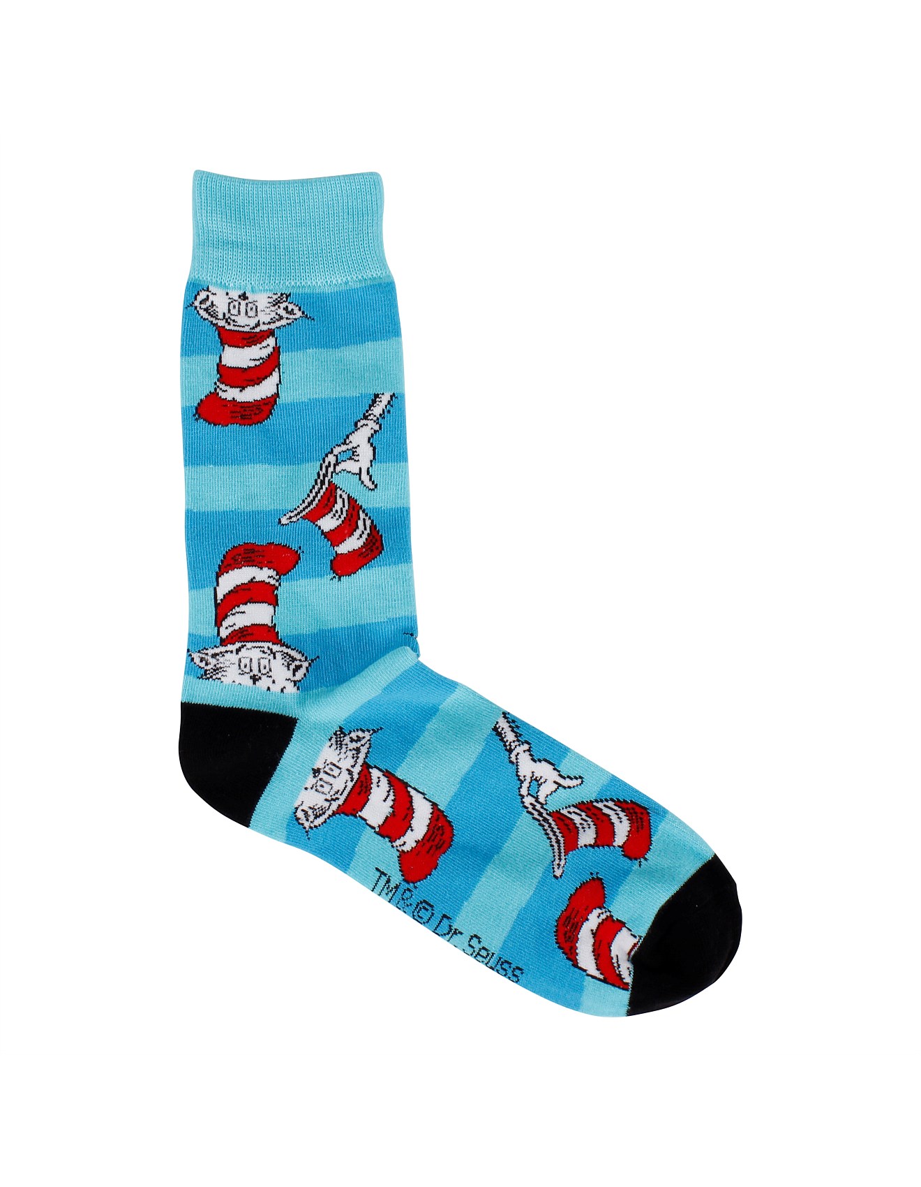 Men's Socks Crew Socks, Novelty Socks & more David Jones CAT STRIPE