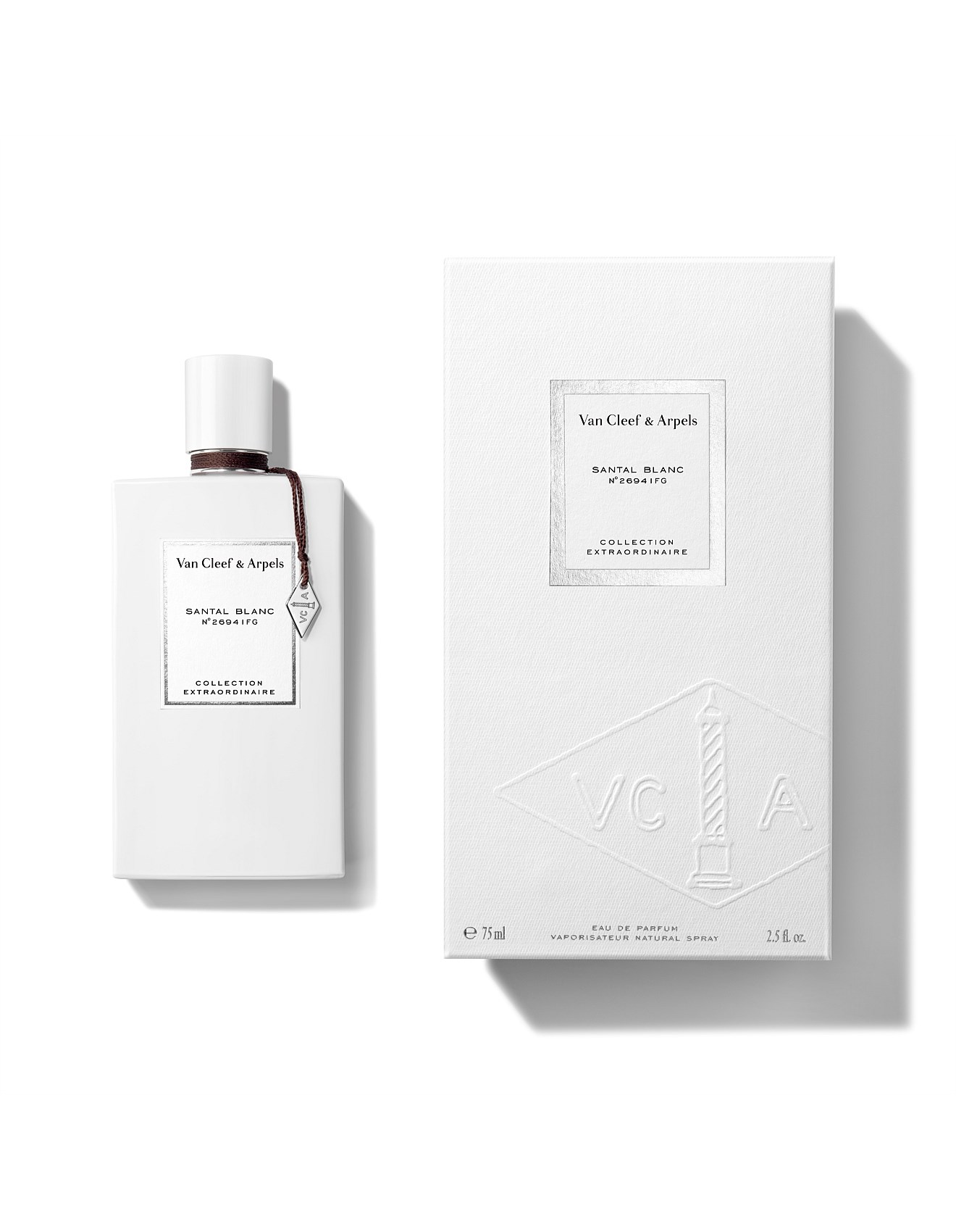 新品　SANTAL BLANC 1本 ヴァン クリーフアンドアーペル サンタル ブラン EDP 75ML (Van Cleef
