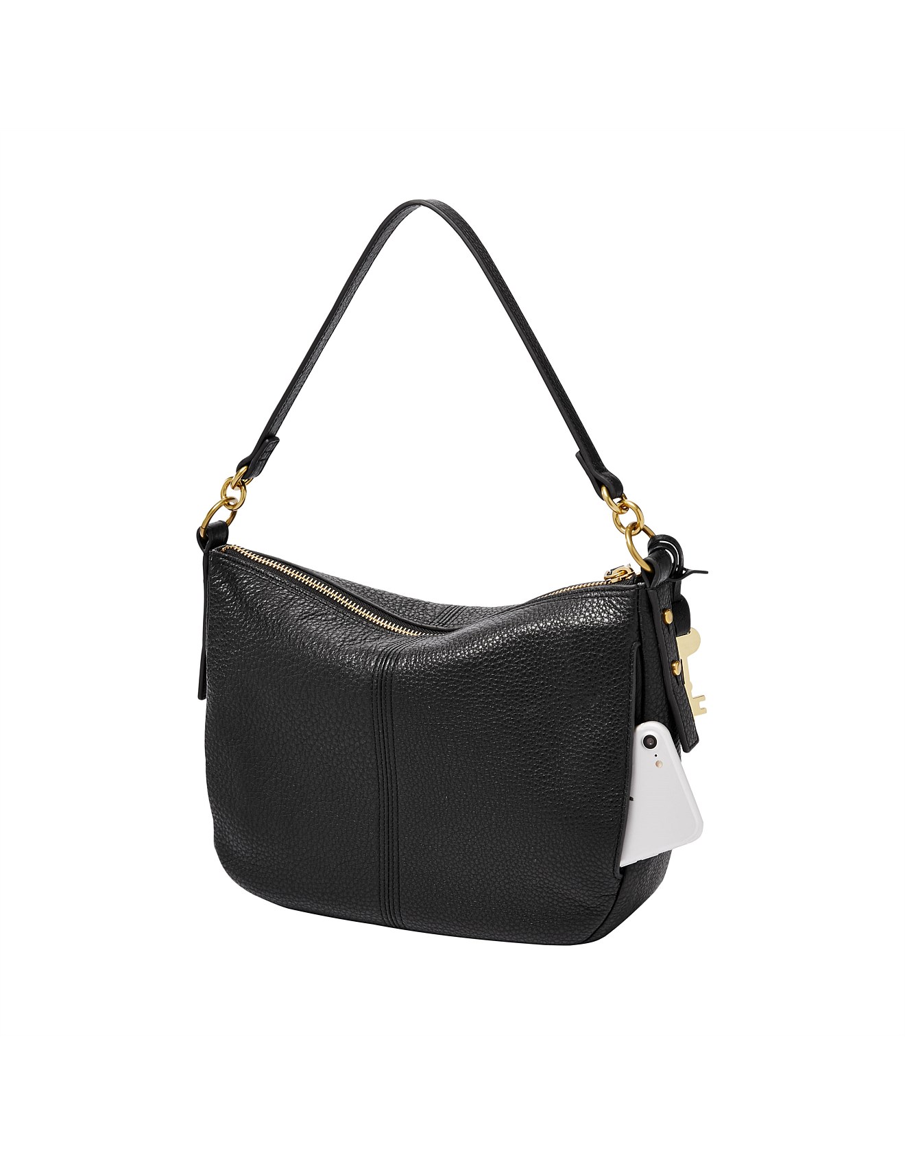 Fossil Jolie Leather Hobo Bag Fossil Jolie Shoulder Bag David Jones