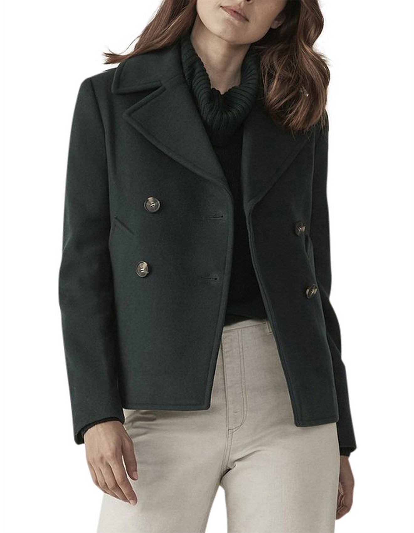 david jones peacoat