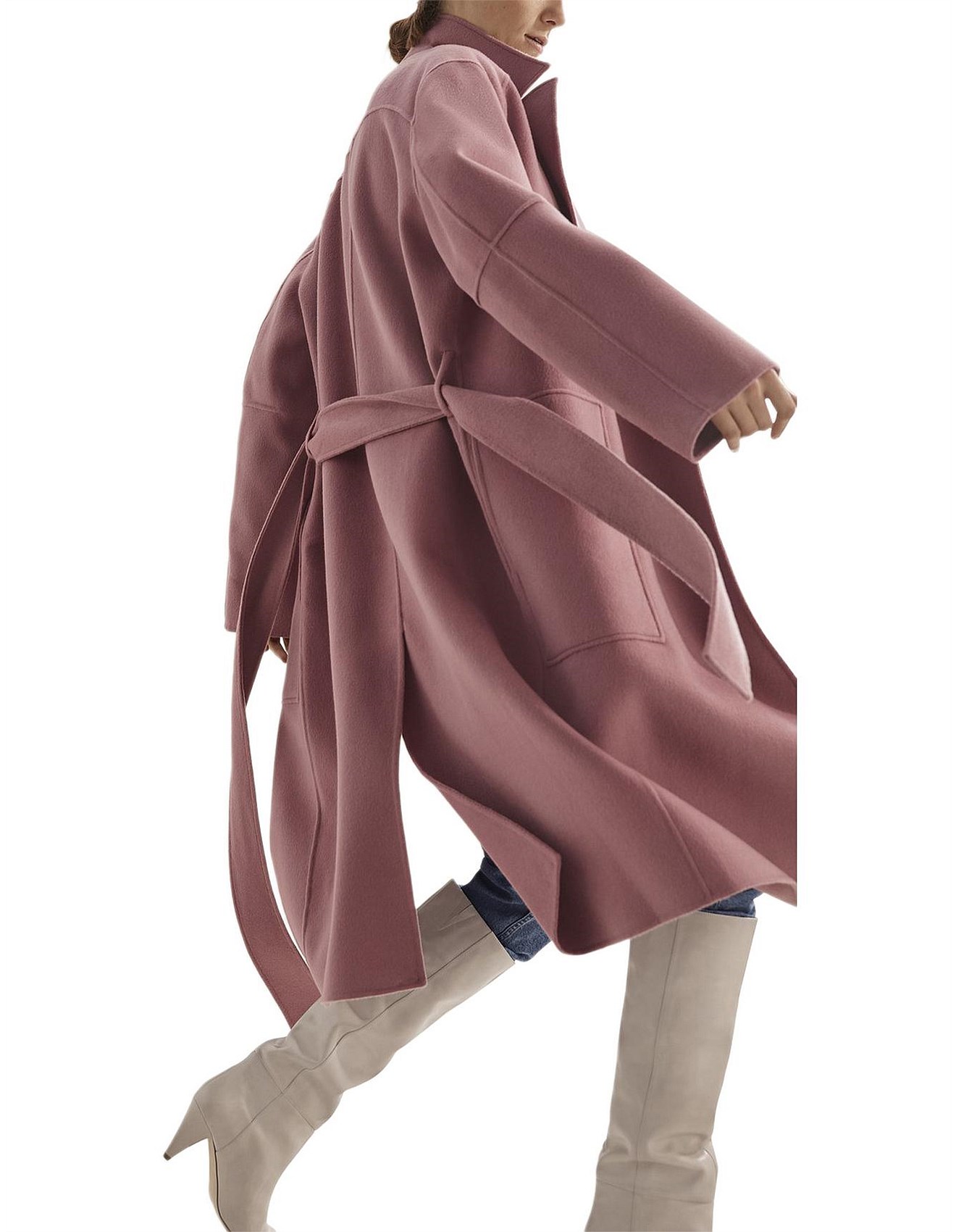 Country Road Wool Wrap Coat David Jones