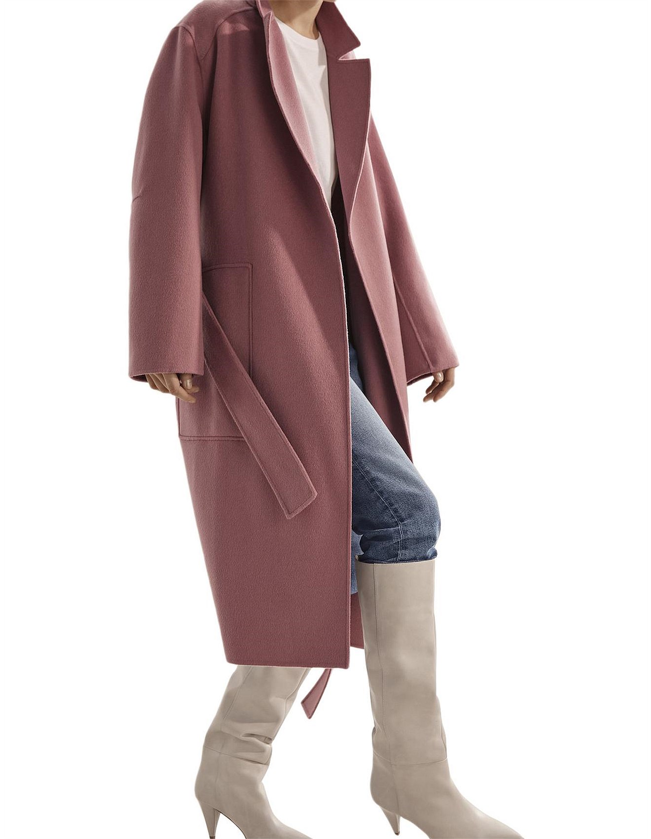 david jones wool coat