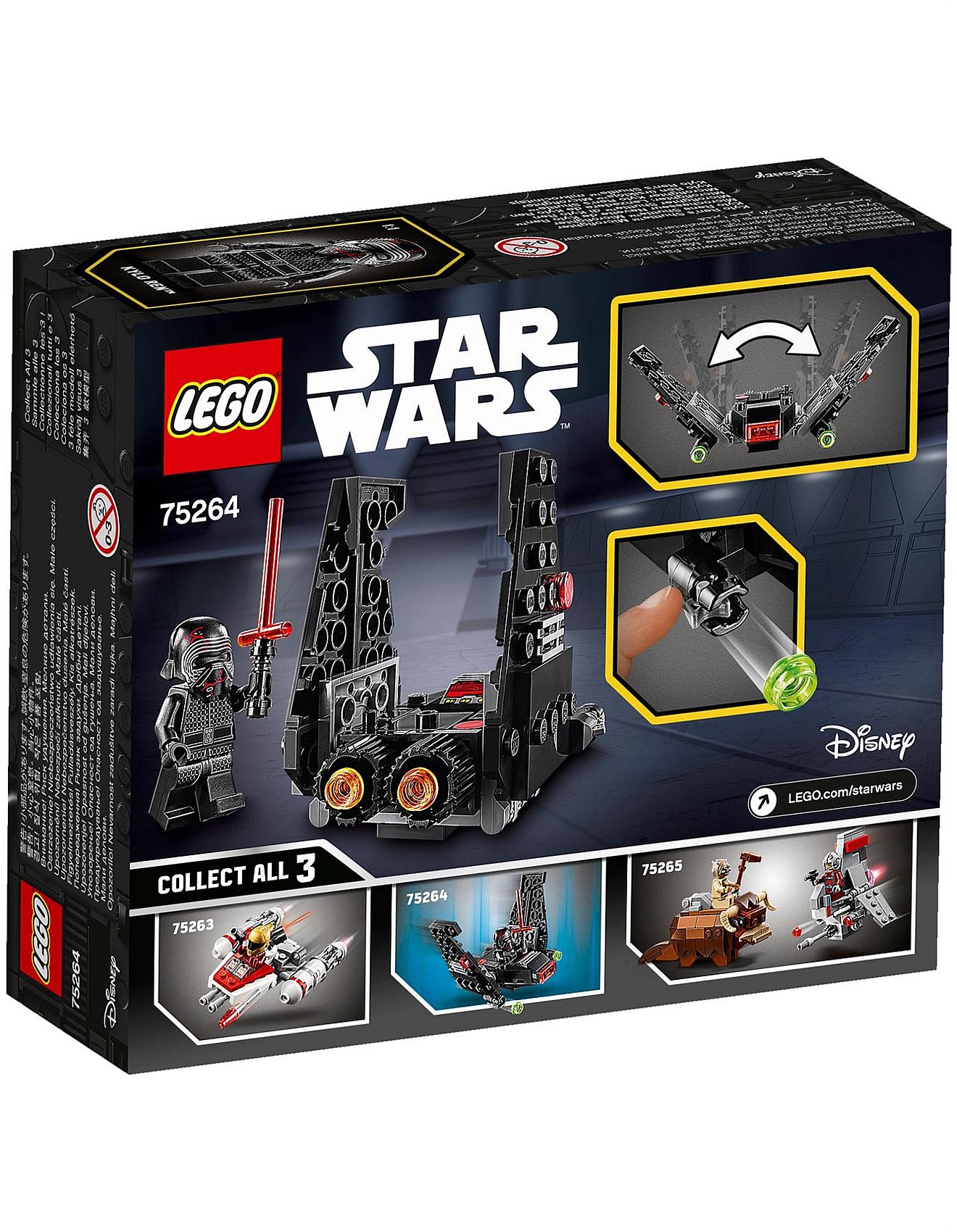 Lego 75264 Star Wars Kylo Ren's Shuttle Microfighter David Jones