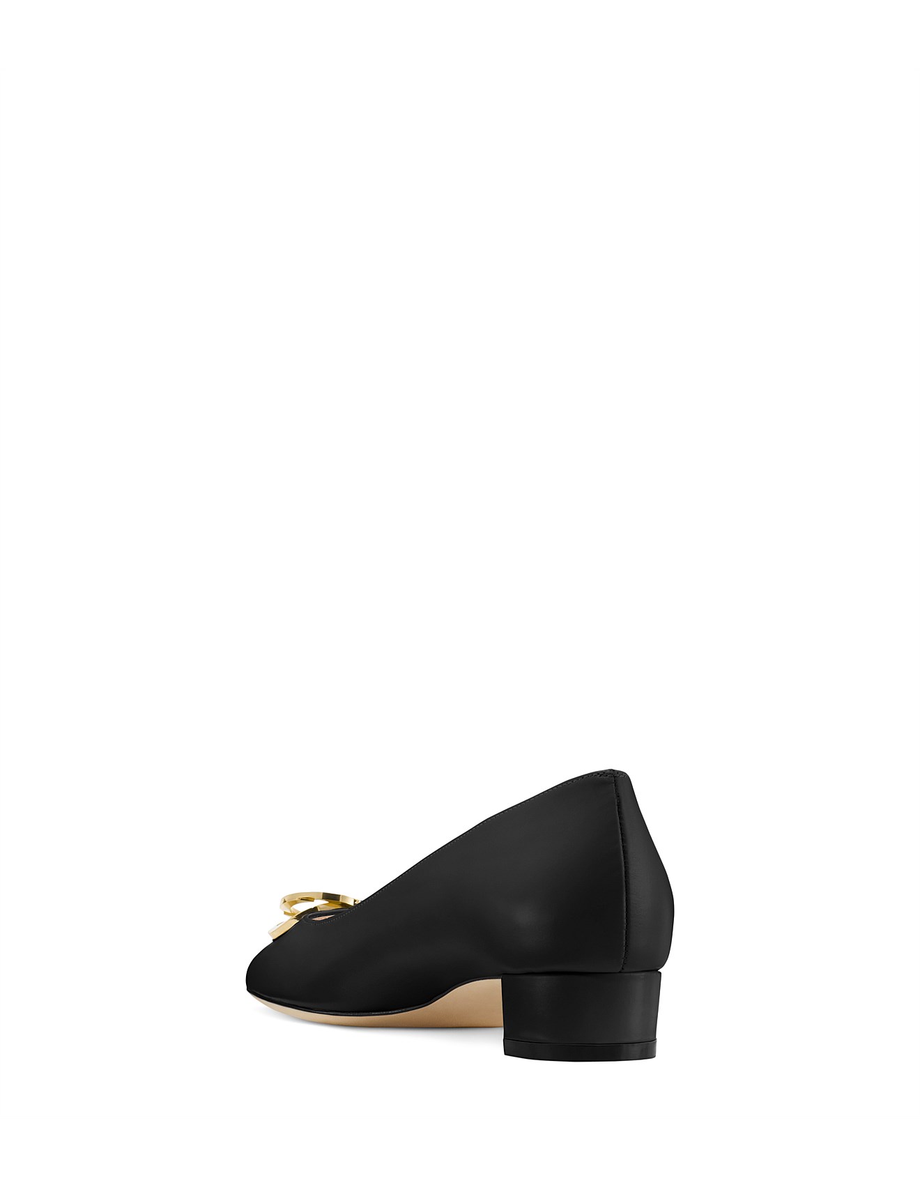 Women's Designer Heels David Jones ANICIA 25 BLACK NAPPA