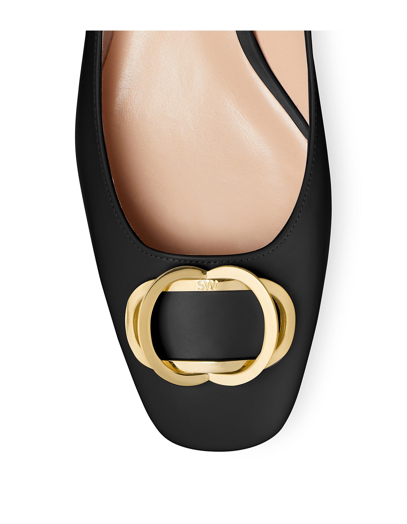 Women's Designer Heels David Jones ANICIA 25 BLACK NAPPA