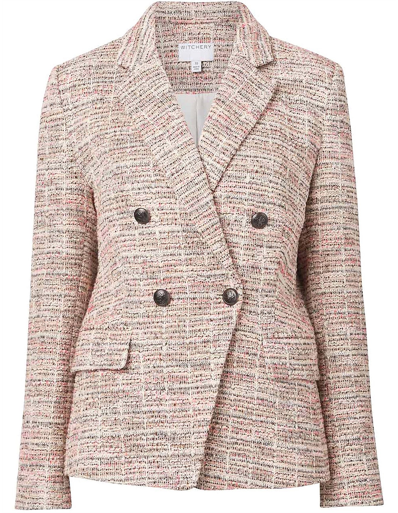 witchery boucle coat