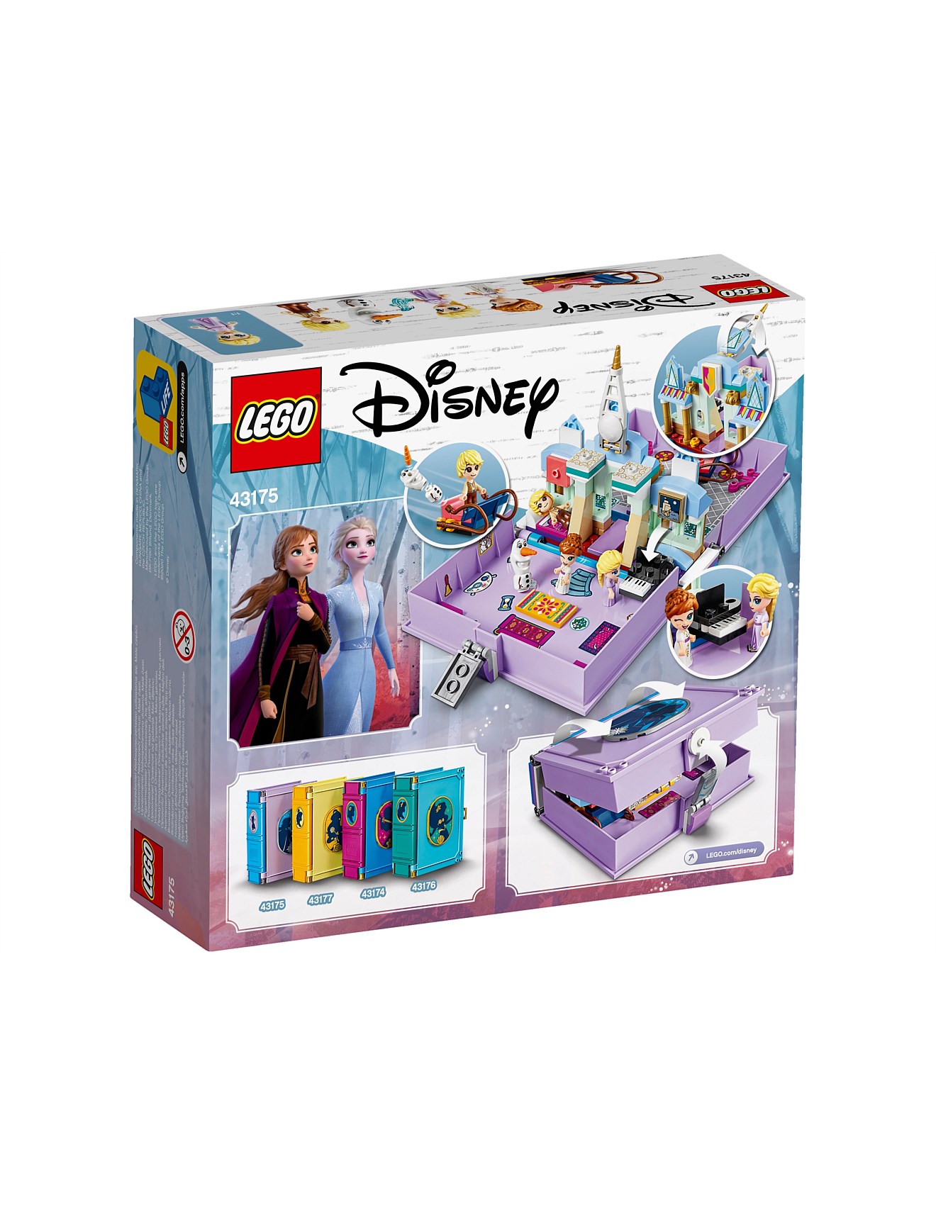 Lego 43175 Disney Anna and Elsa's Storybook Adventures David Jones