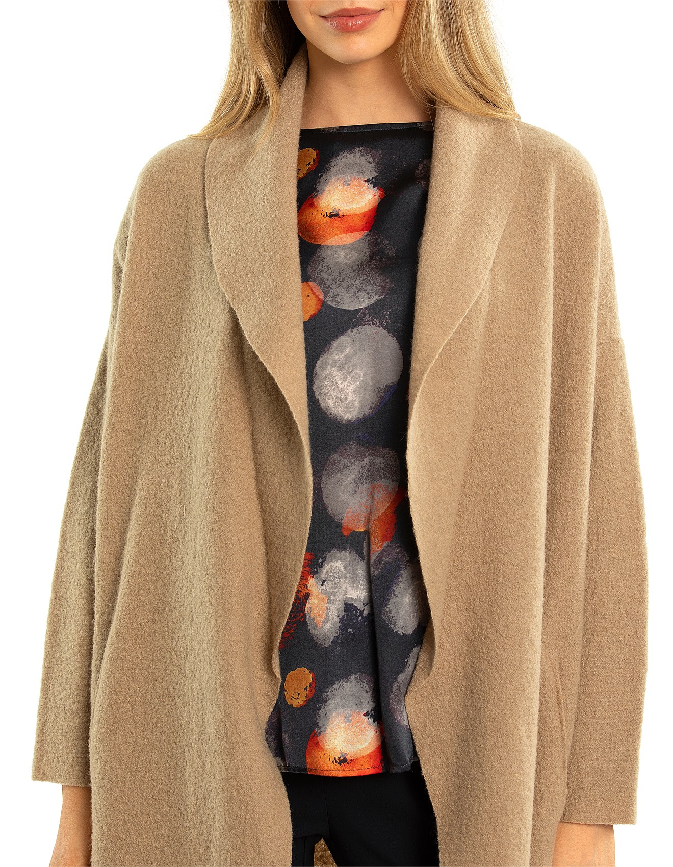 marco polo boiled wool jacket