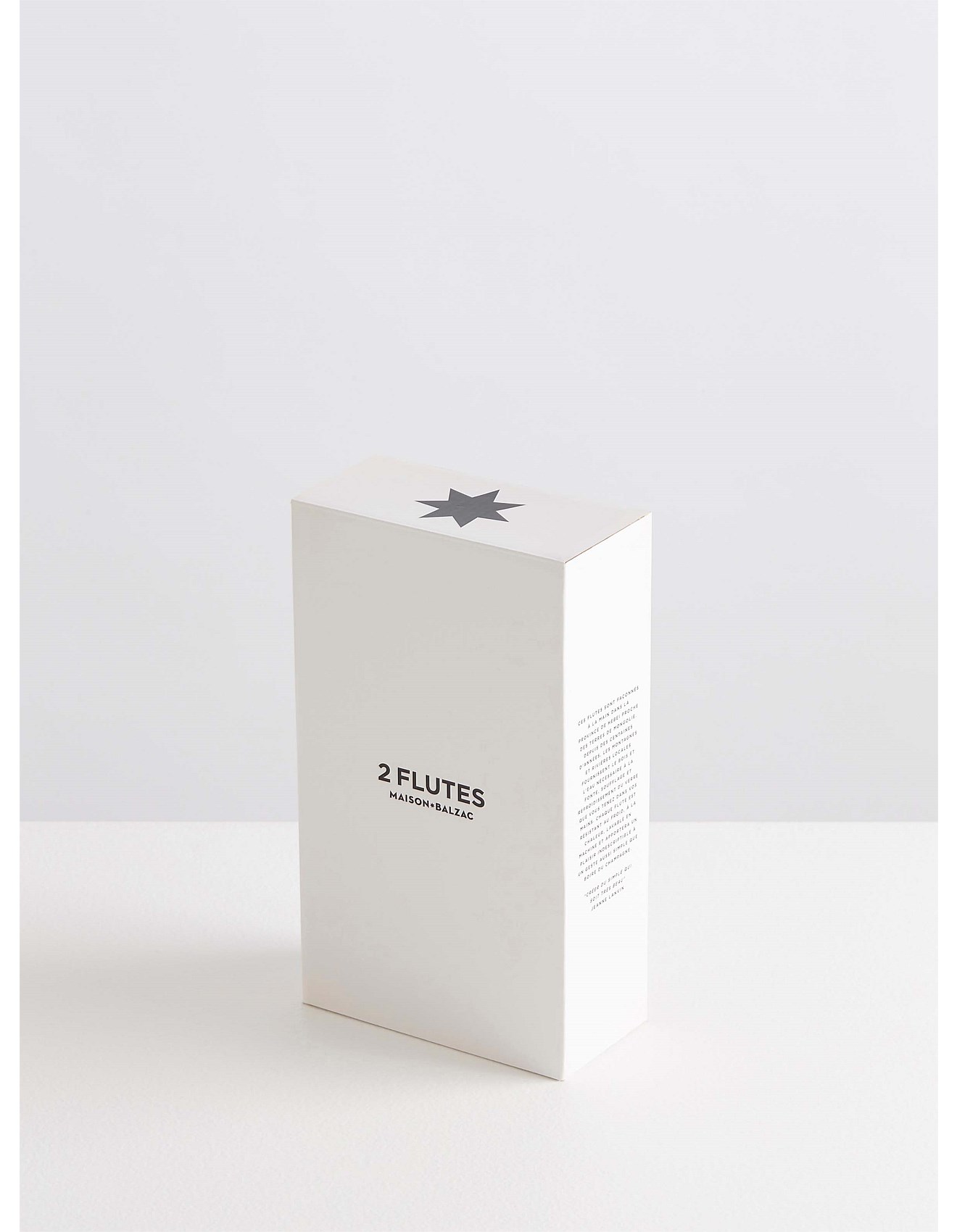 Maison Balzac Champagne Flute Set Of 2 Amber David Jones