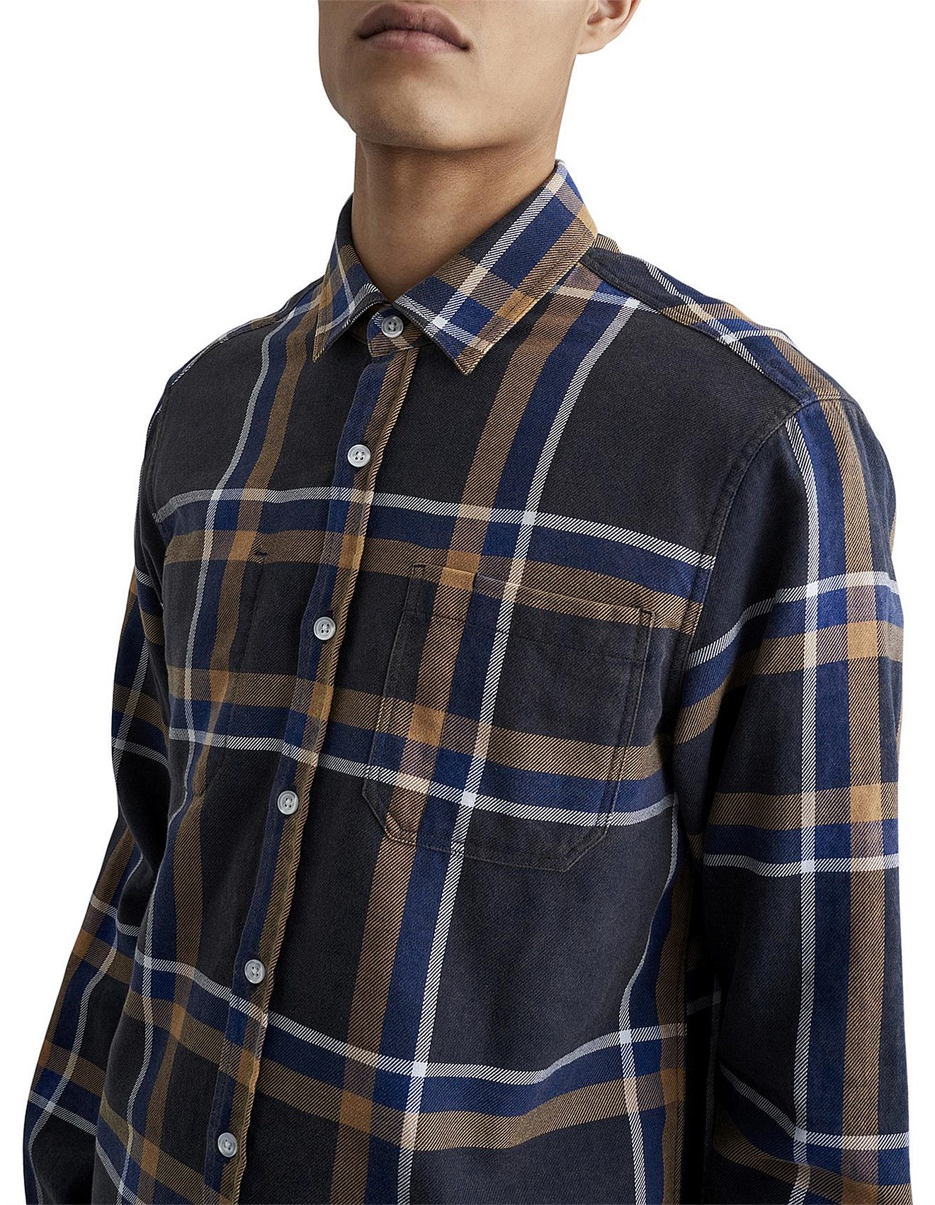 Saturdays Nyc Kenmare Plaid L/s Shirt | David Jones