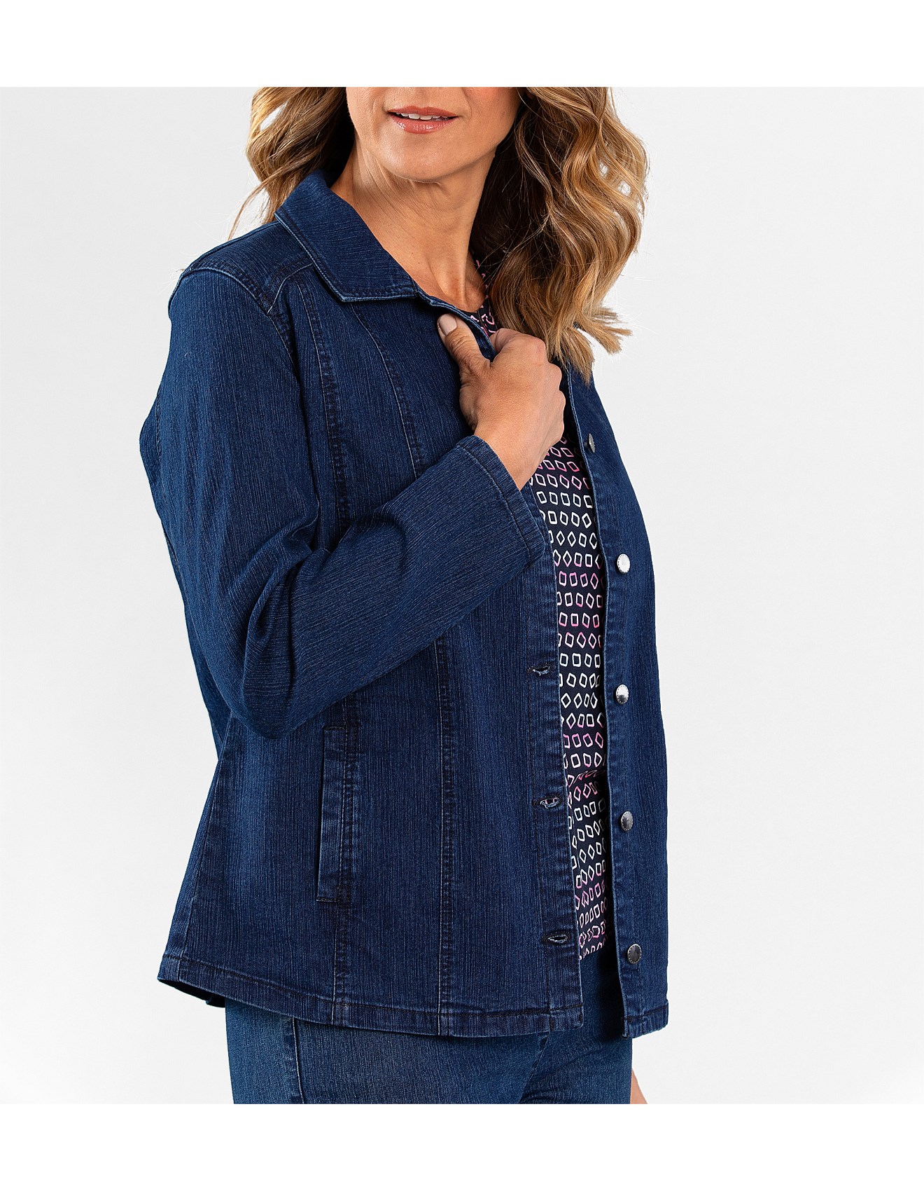 black pepper denim jacket