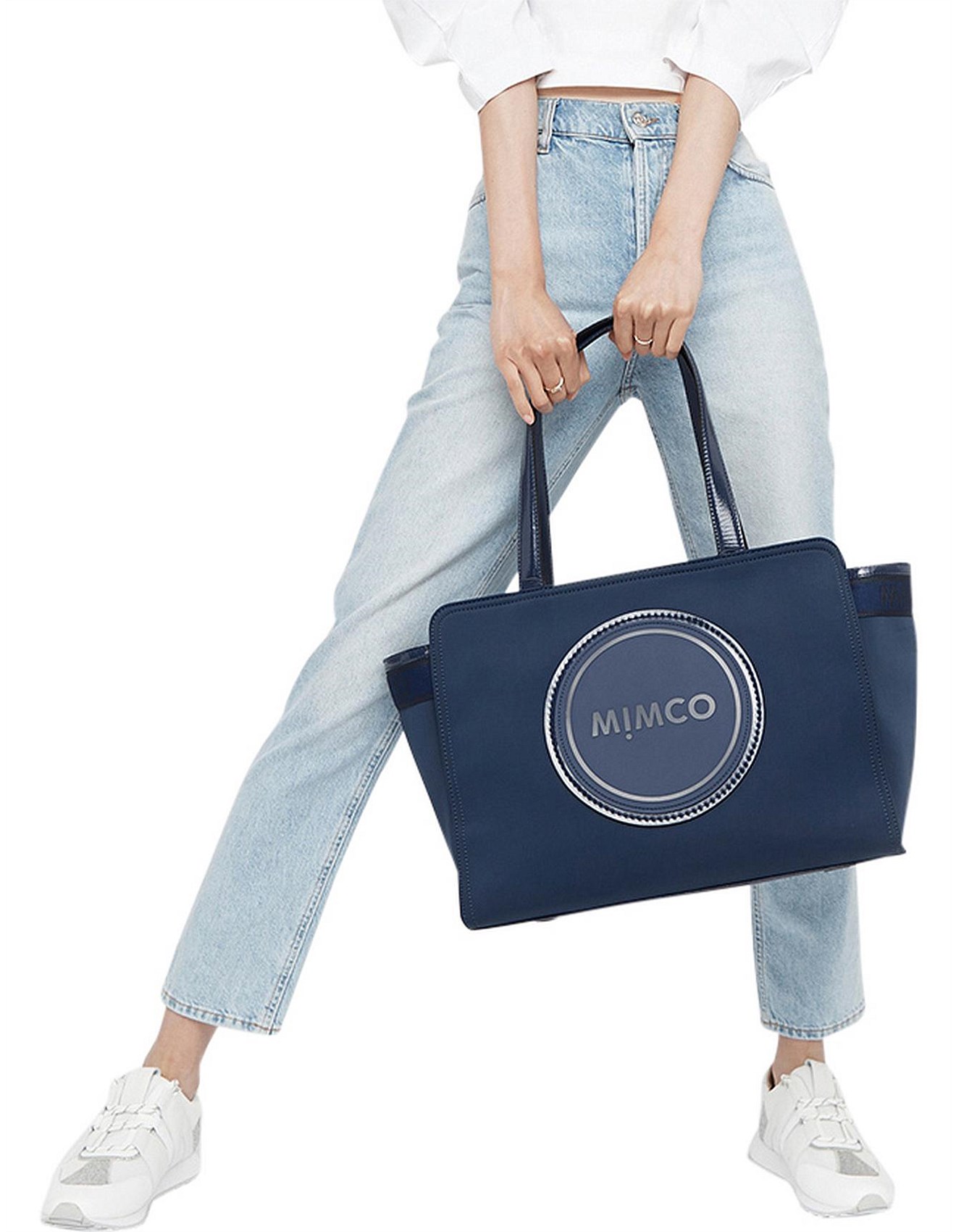 Serenity Mimco Blue Bag Mimco Serenity Mini Tote Bag