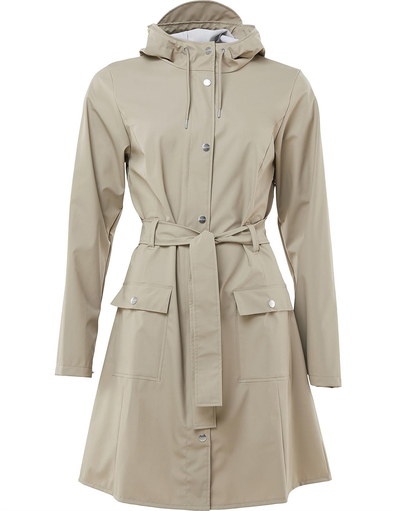 david jones raincoat
