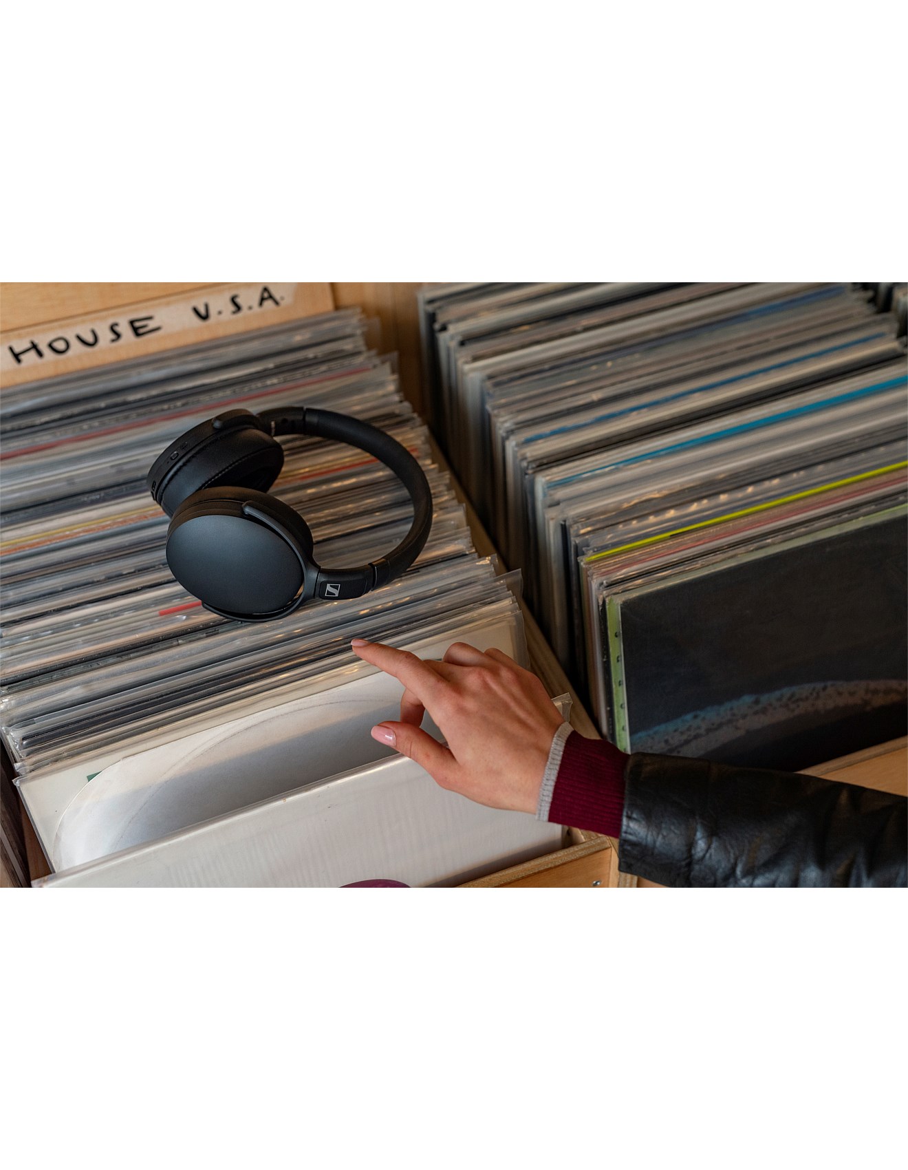 Sennheiser Hd 350bt Wireless Over-ear Headphones -Black David Jones