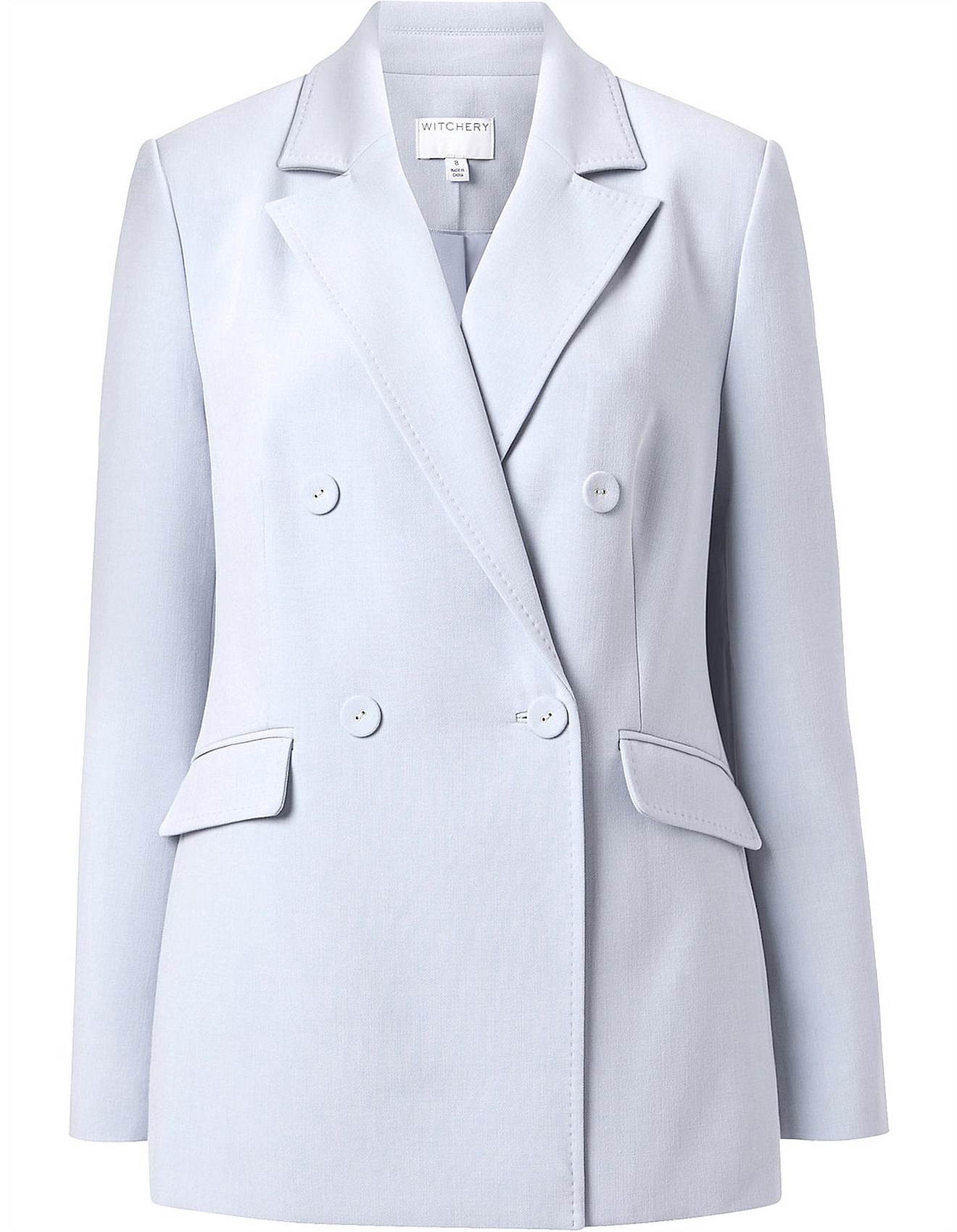 witchery double breasted blazer