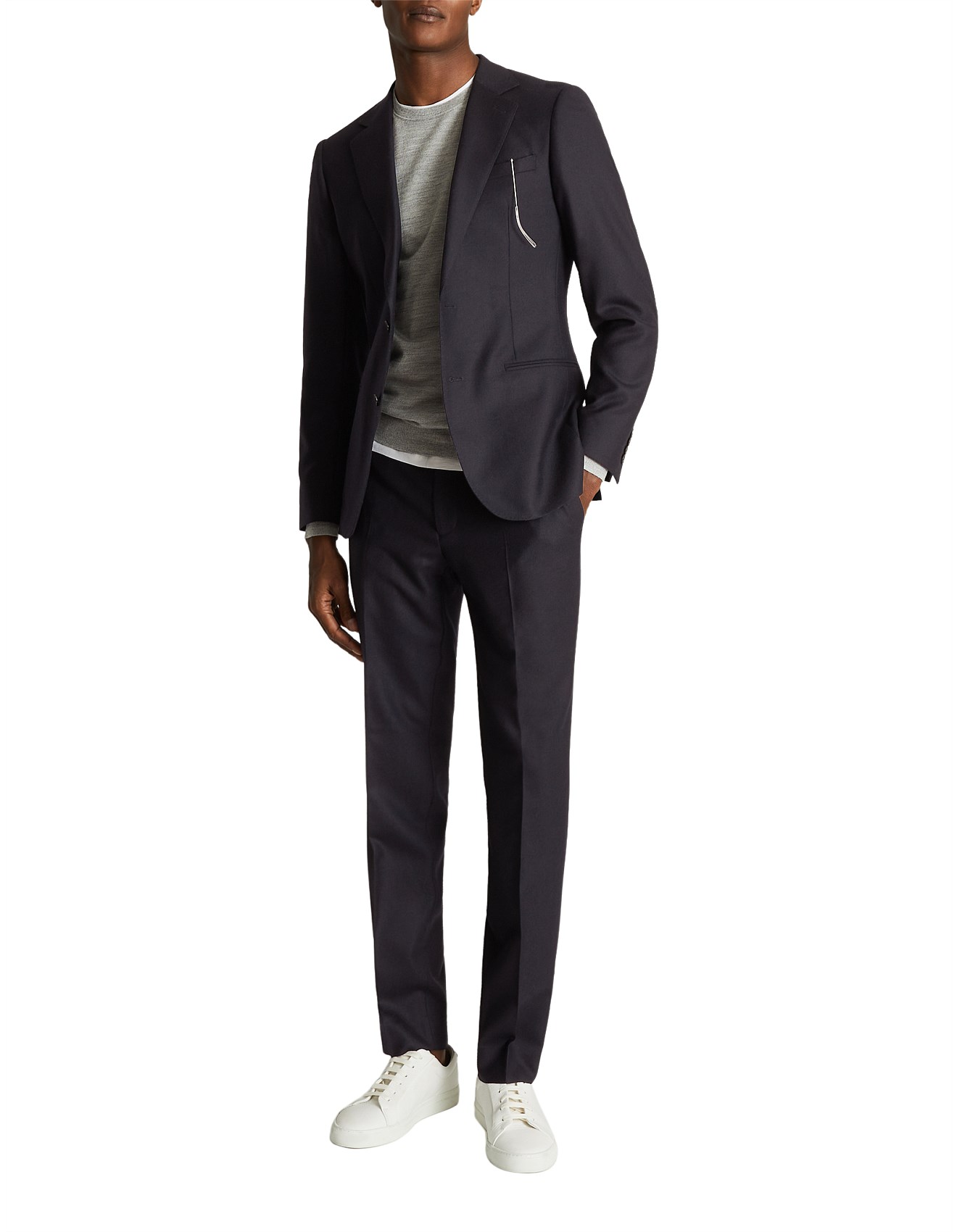 Men's Suit Pants Buy Men's Suits Online David Jones PLAYER WOOL