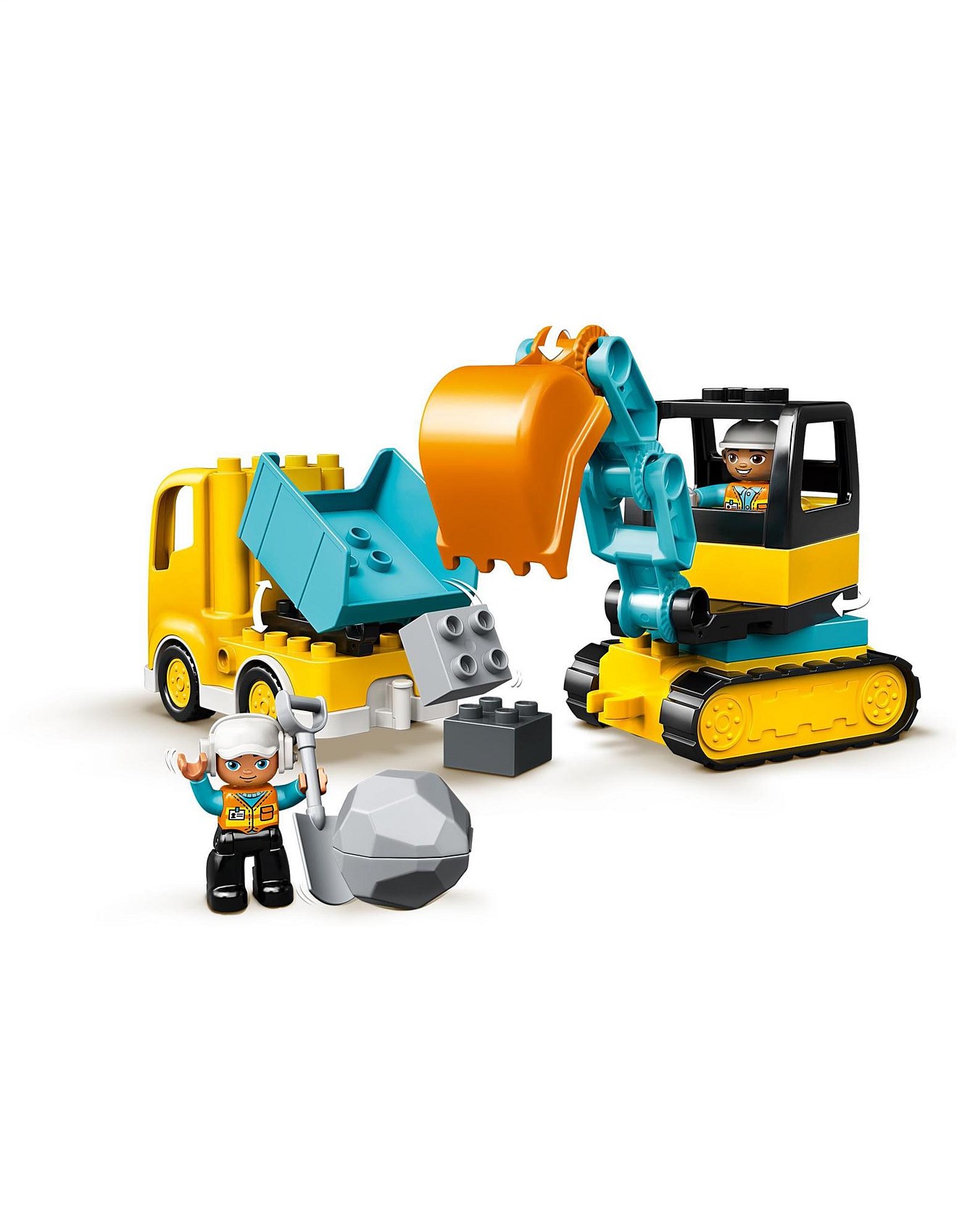 Excavator Duplo Town Truck Lego Duplo Truck Tracked Excavator