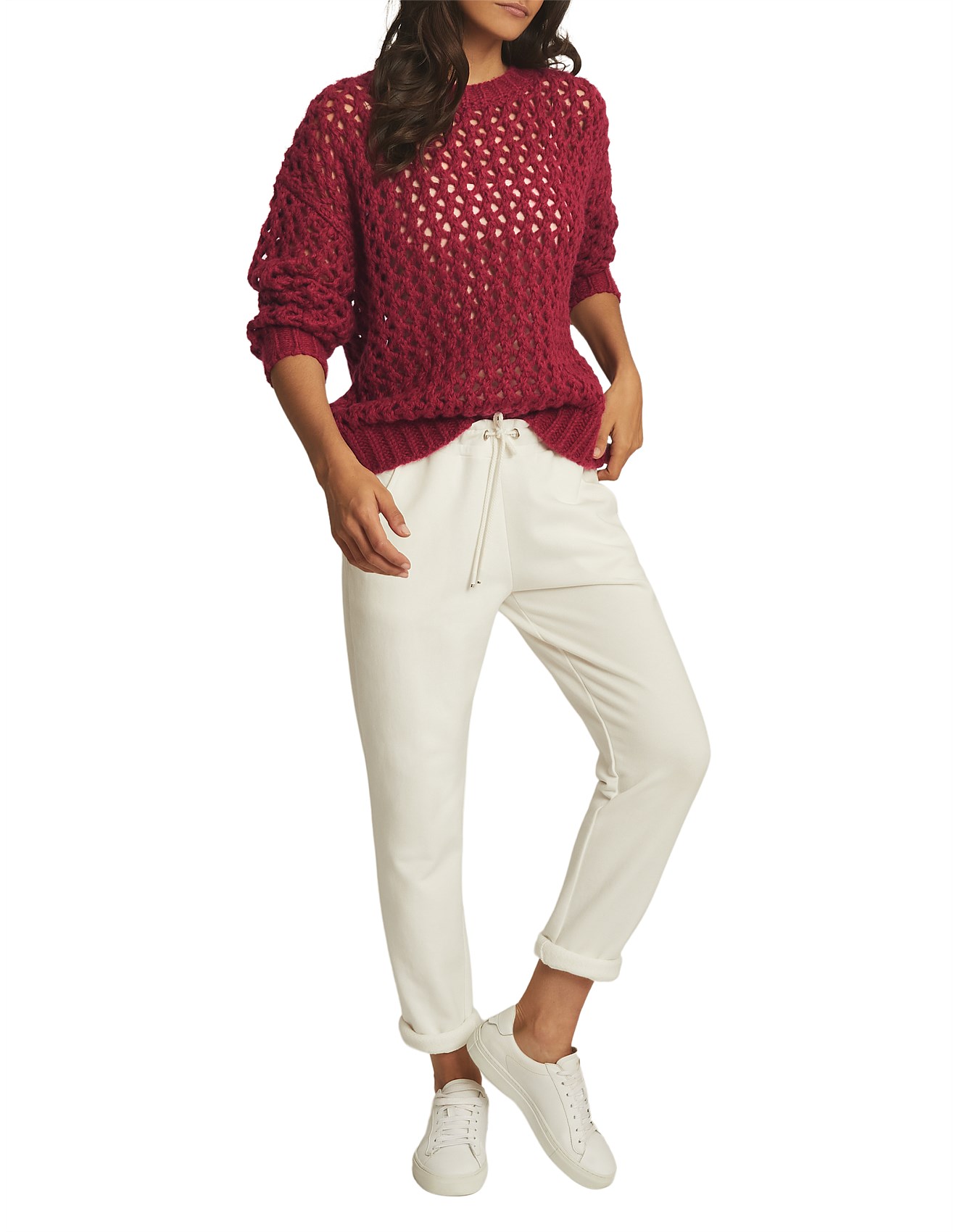 Reiss Natalie-open Stitch Jumper David Jones