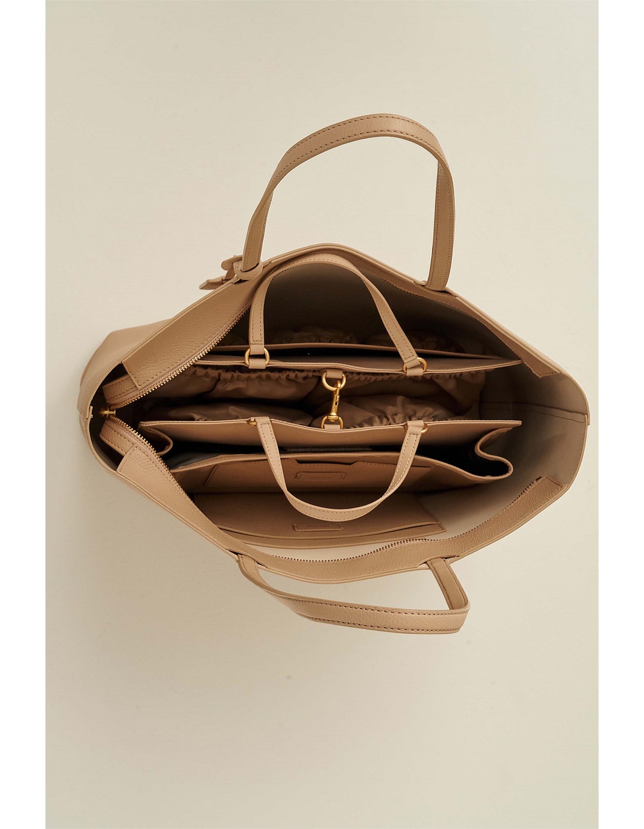 Beige Oroton Baby Bags Tote Handbag Oroton Nappy Bag Dfo Oroton