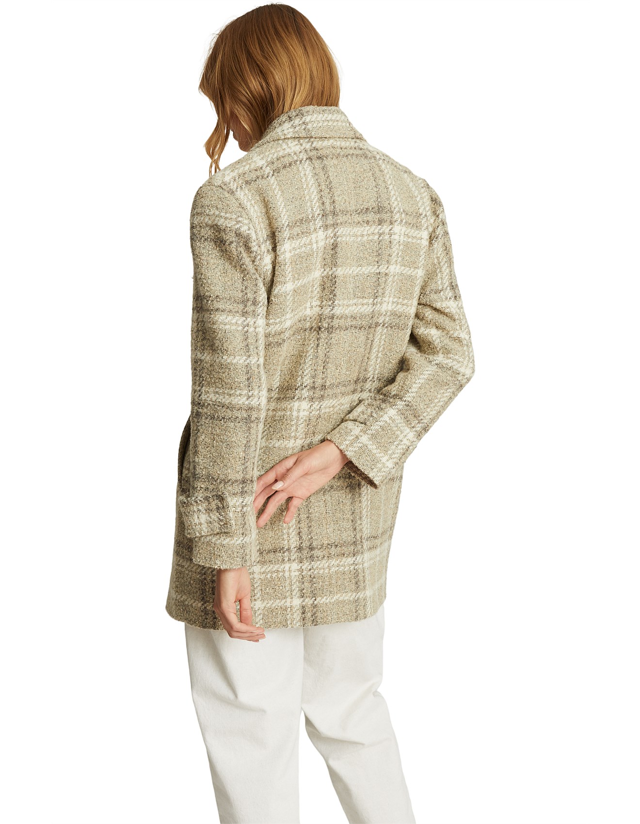 Reiss Skylarcheck Coat David Jones