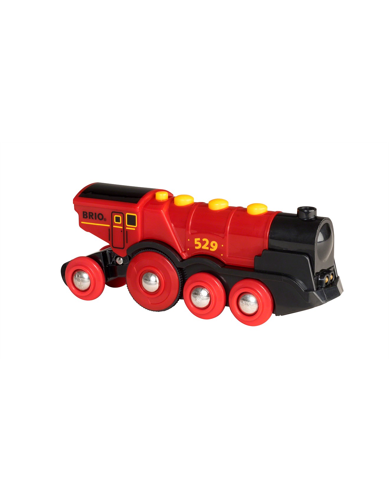 brio red locomotive