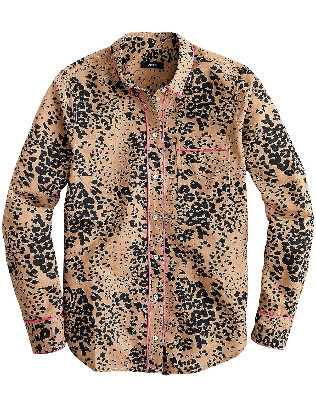 j crew leopard bomber