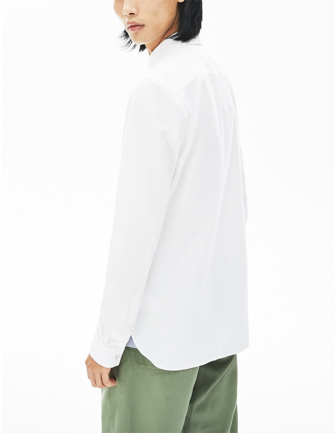 Lacoste Slim Stretch Oxford David Jones