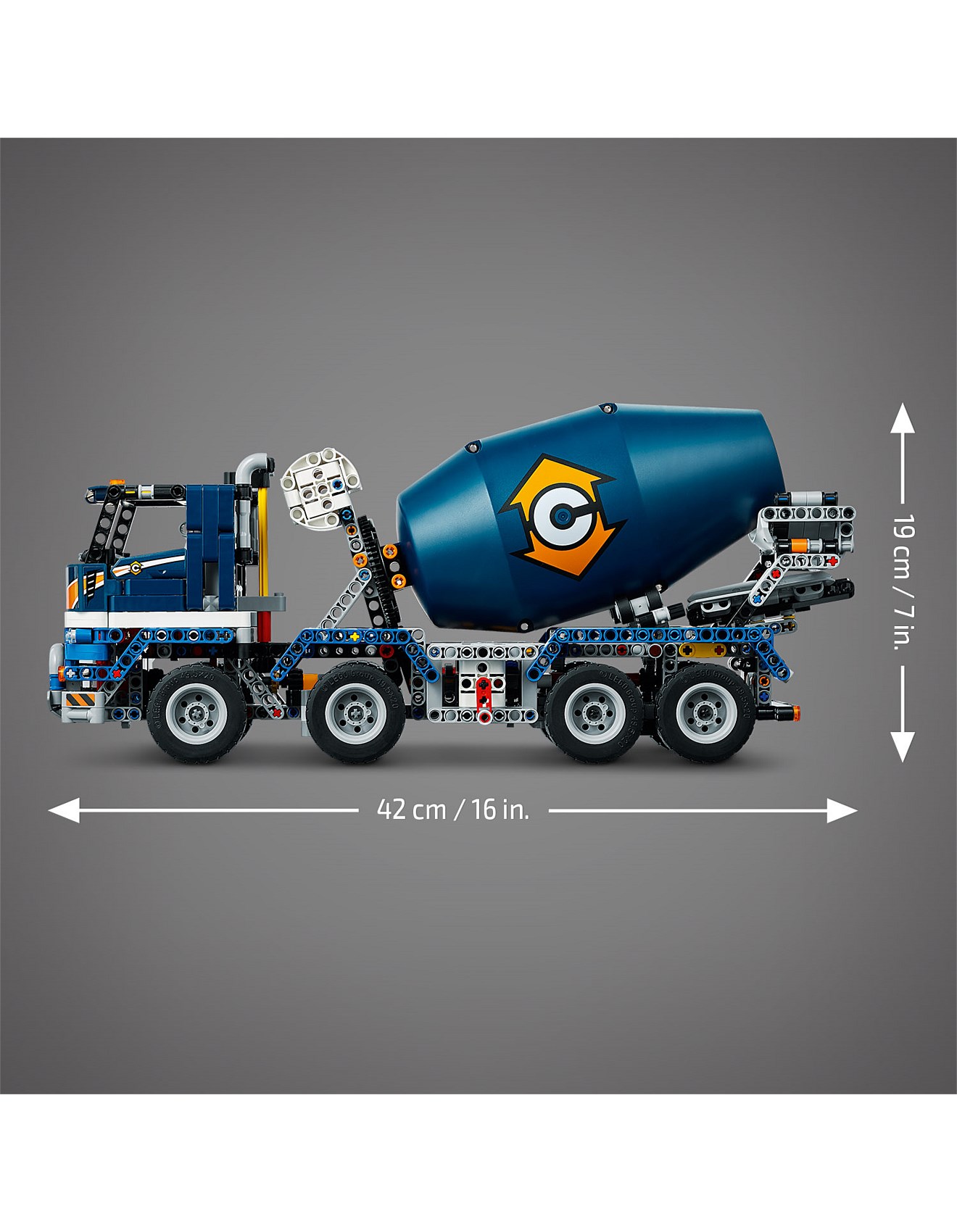 Lego 42112 Technic Concrete Mixer Truck David Jones