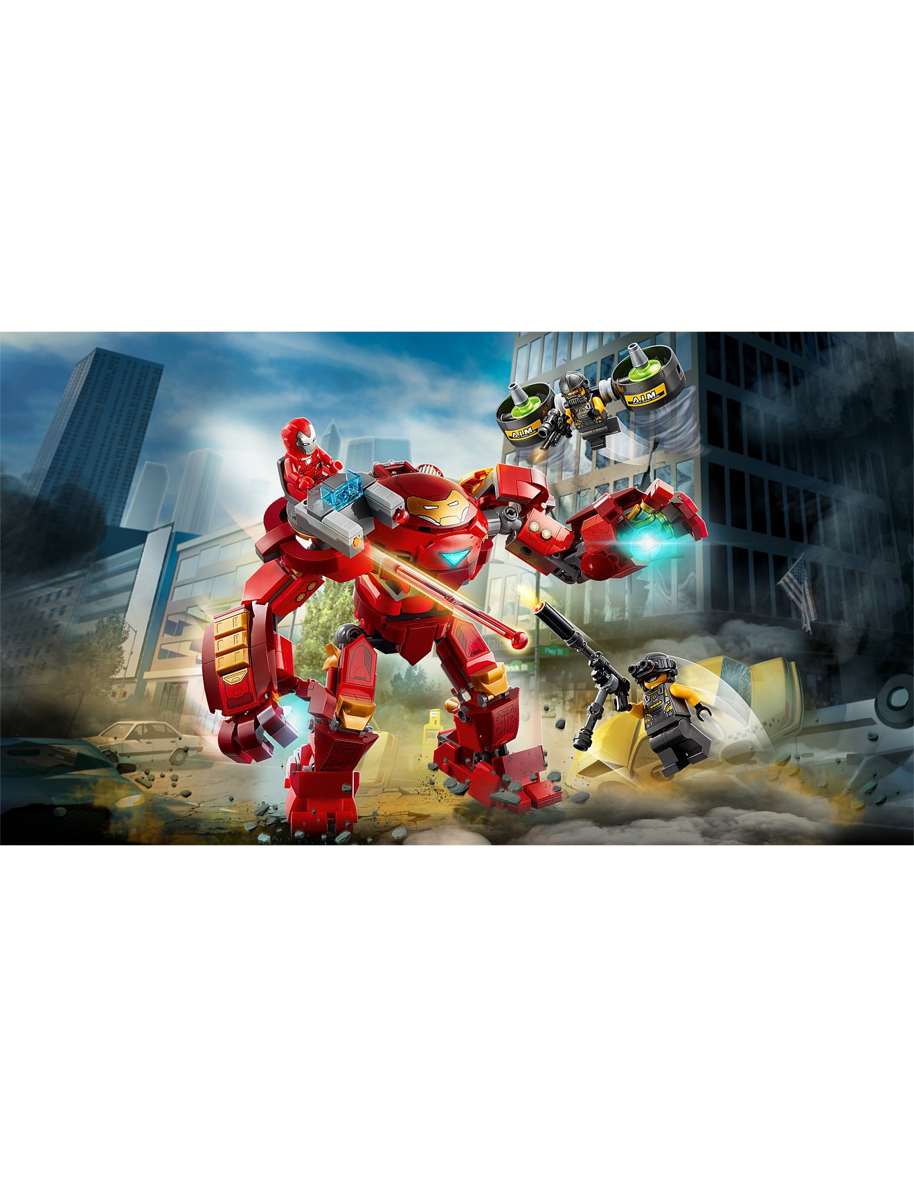 Lego 76164 Super Heroes Iron Man Hulkbuster Versus Agent