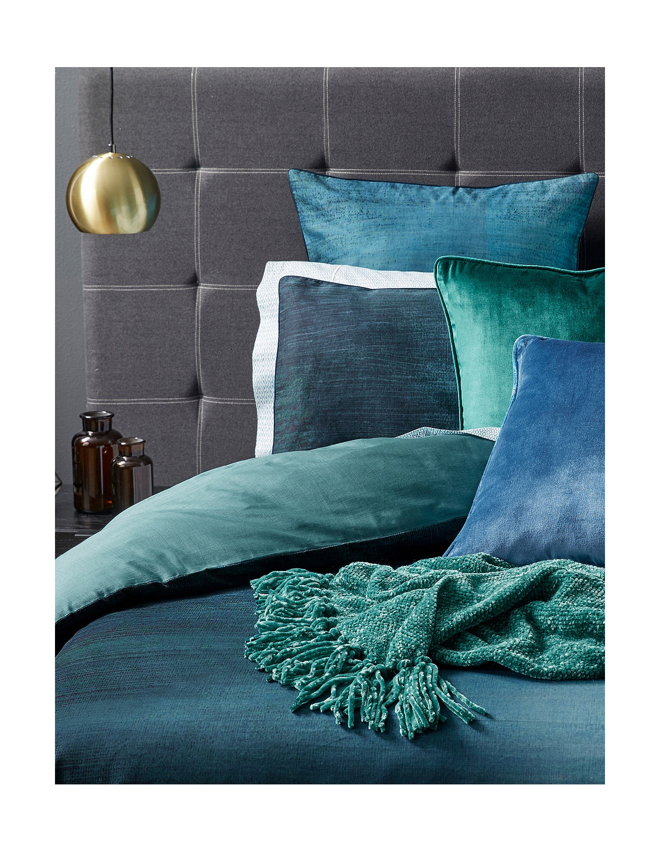 Cotton House Moonlight King Bed Quilt Cover David Jones