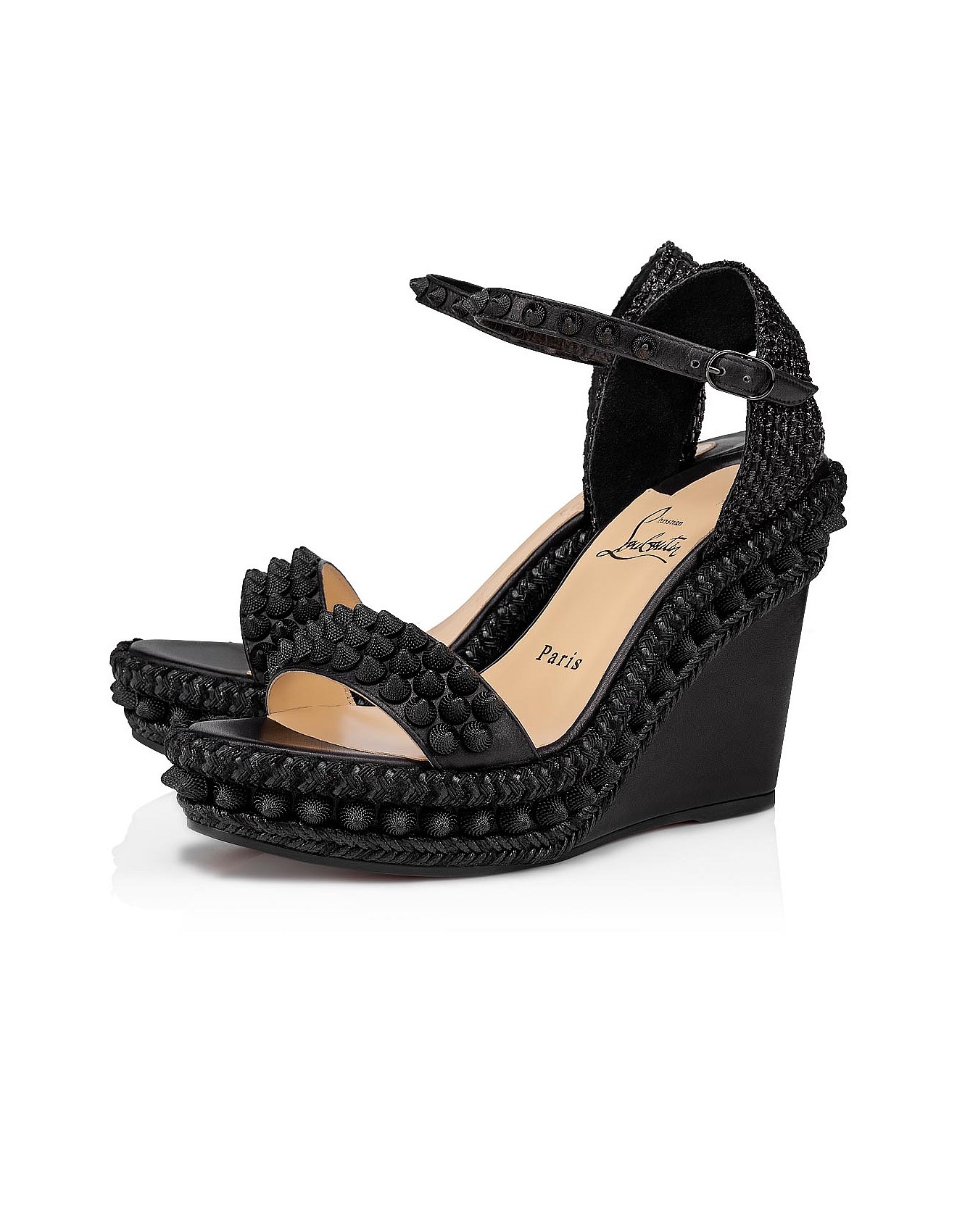Christian Louboutin Lata 110mm Wedge David Jones