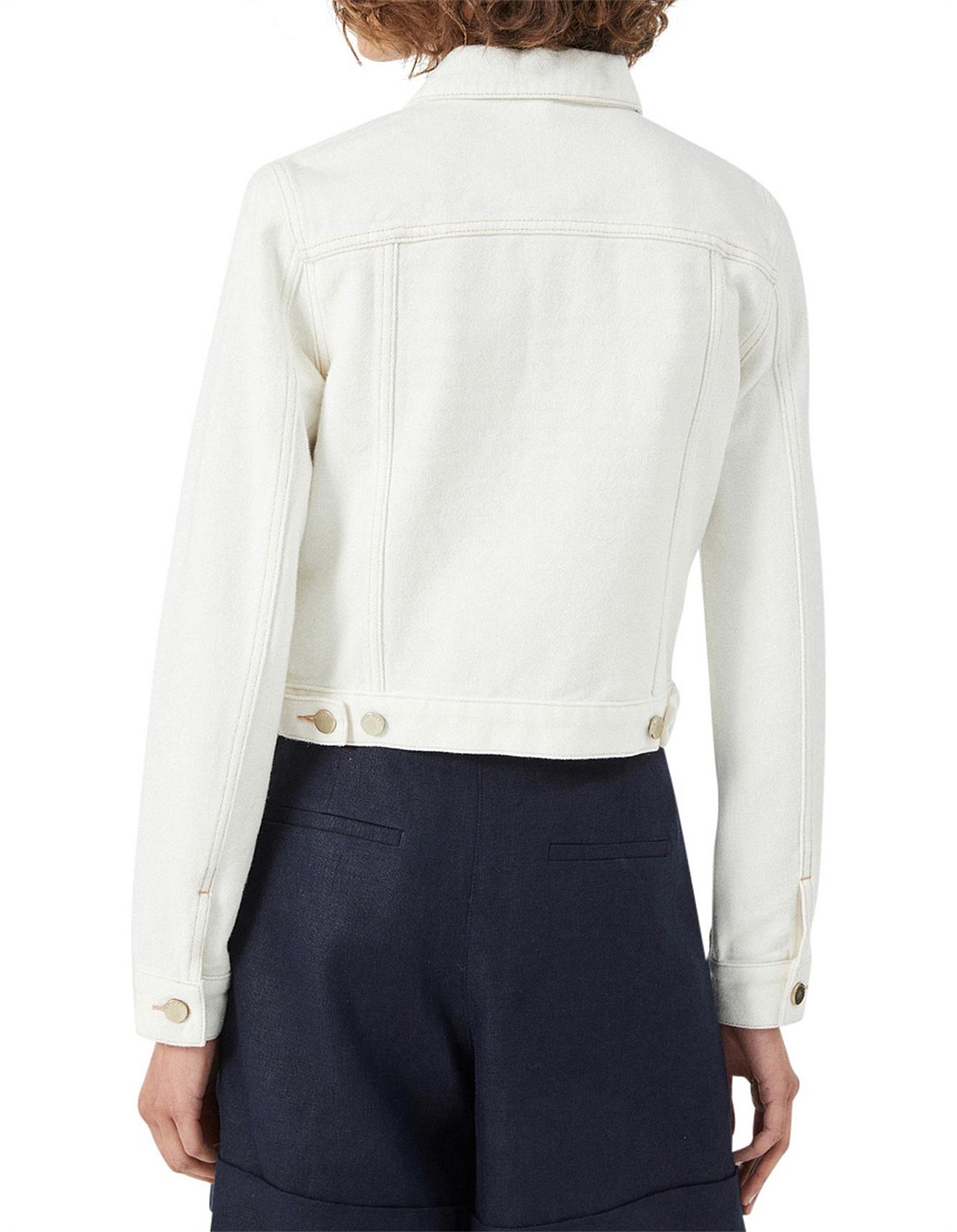 witchery moss denim jacket