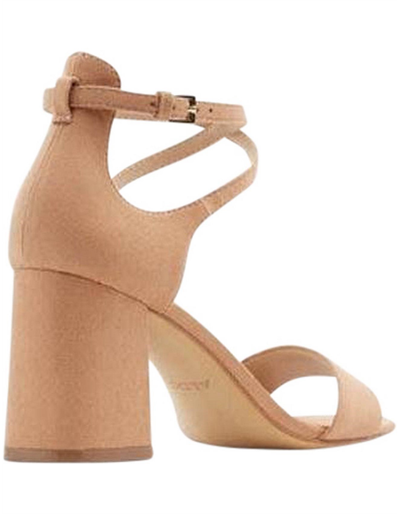 Aldo Aboedia Beige Fabric Sandals David Jones