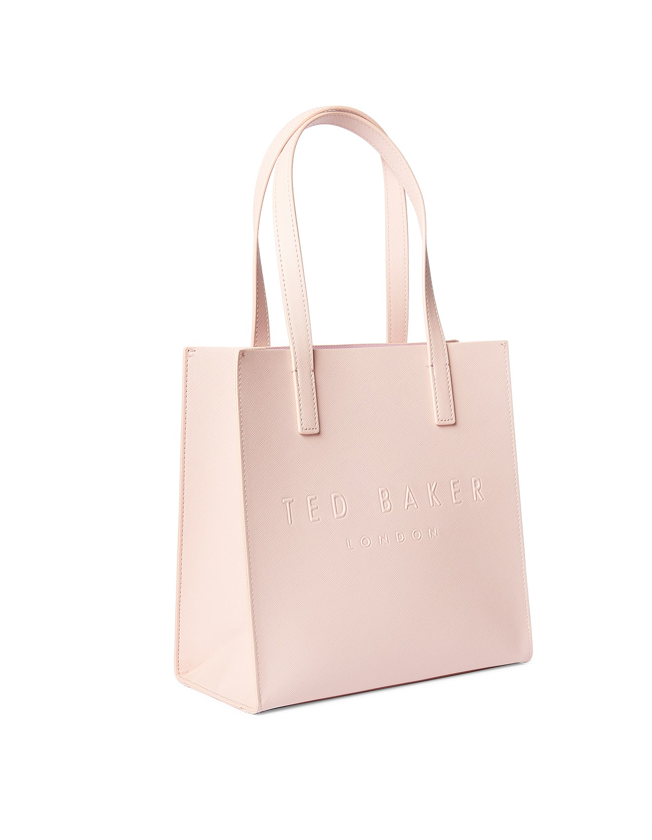 Ted Baker Seacon Small Pink Crosshatch Tote Bag David Jones