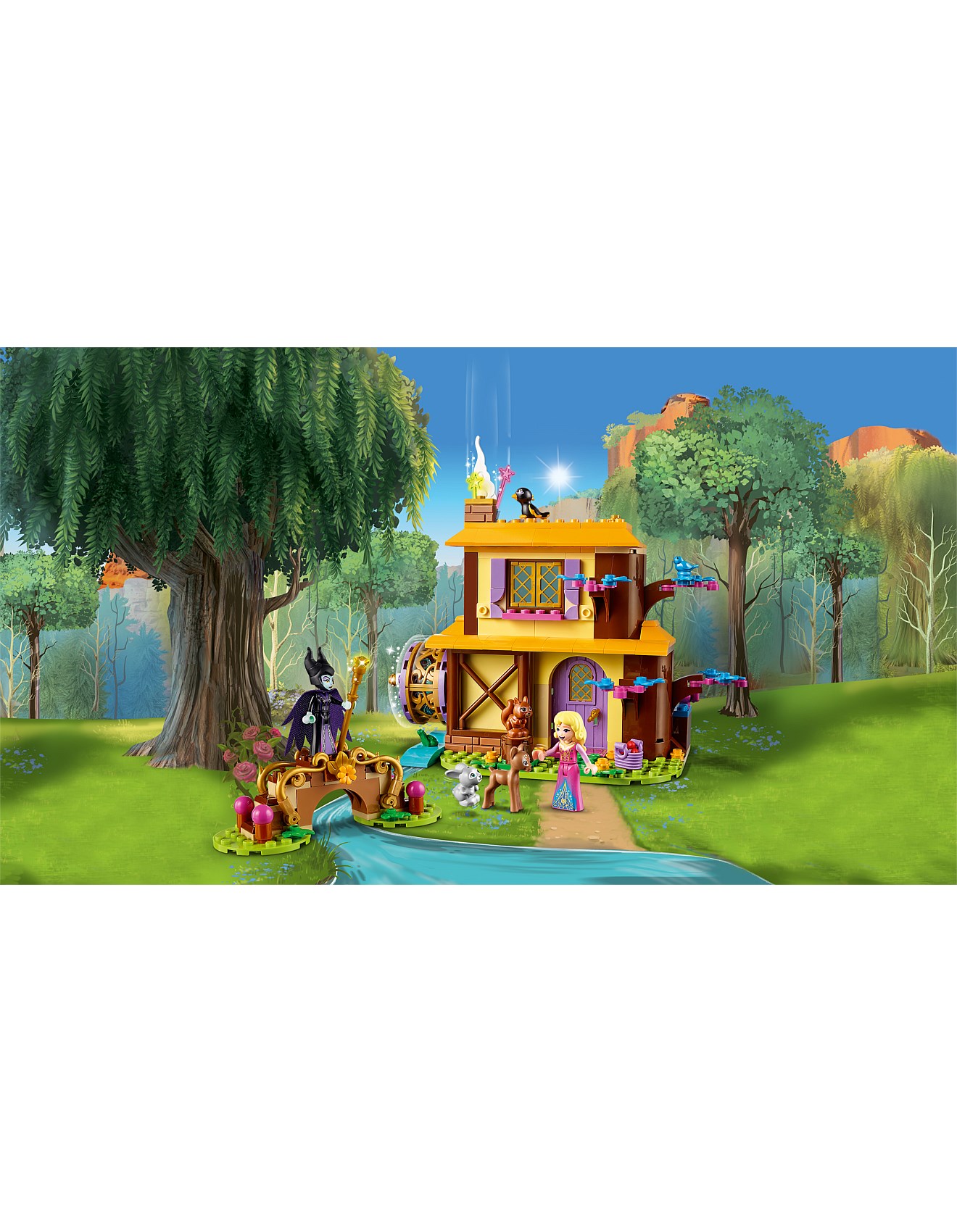 Lego Set Lego Disney Aurora Forest Cottage Lego Disney Aurora