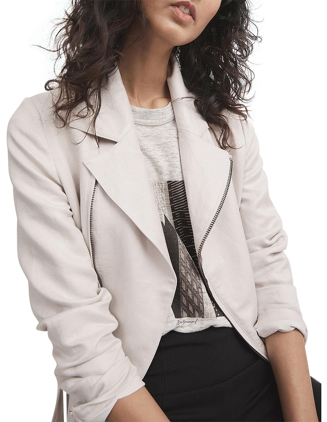 witchery biker jacket