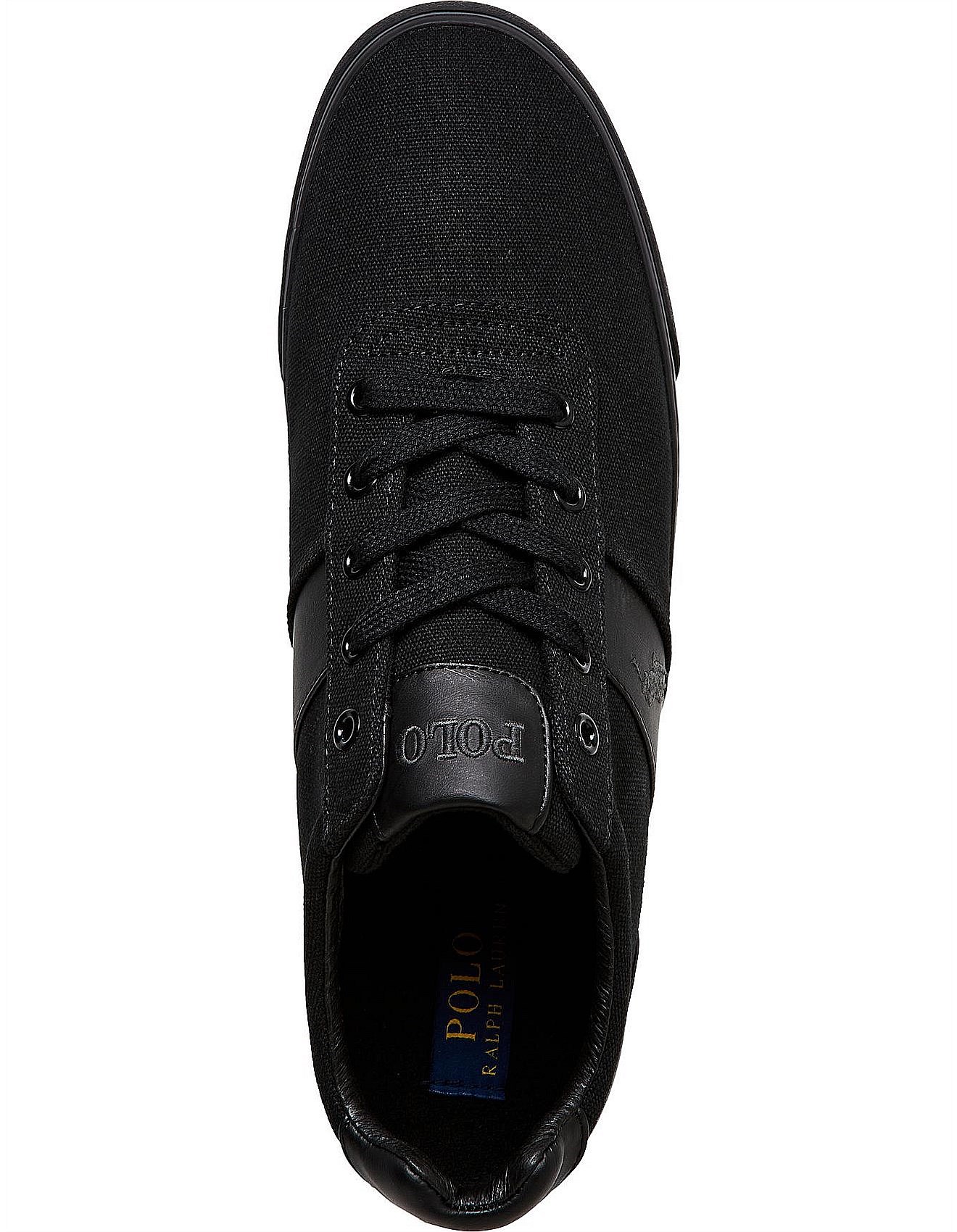 polo ralph lauren hanford leather black