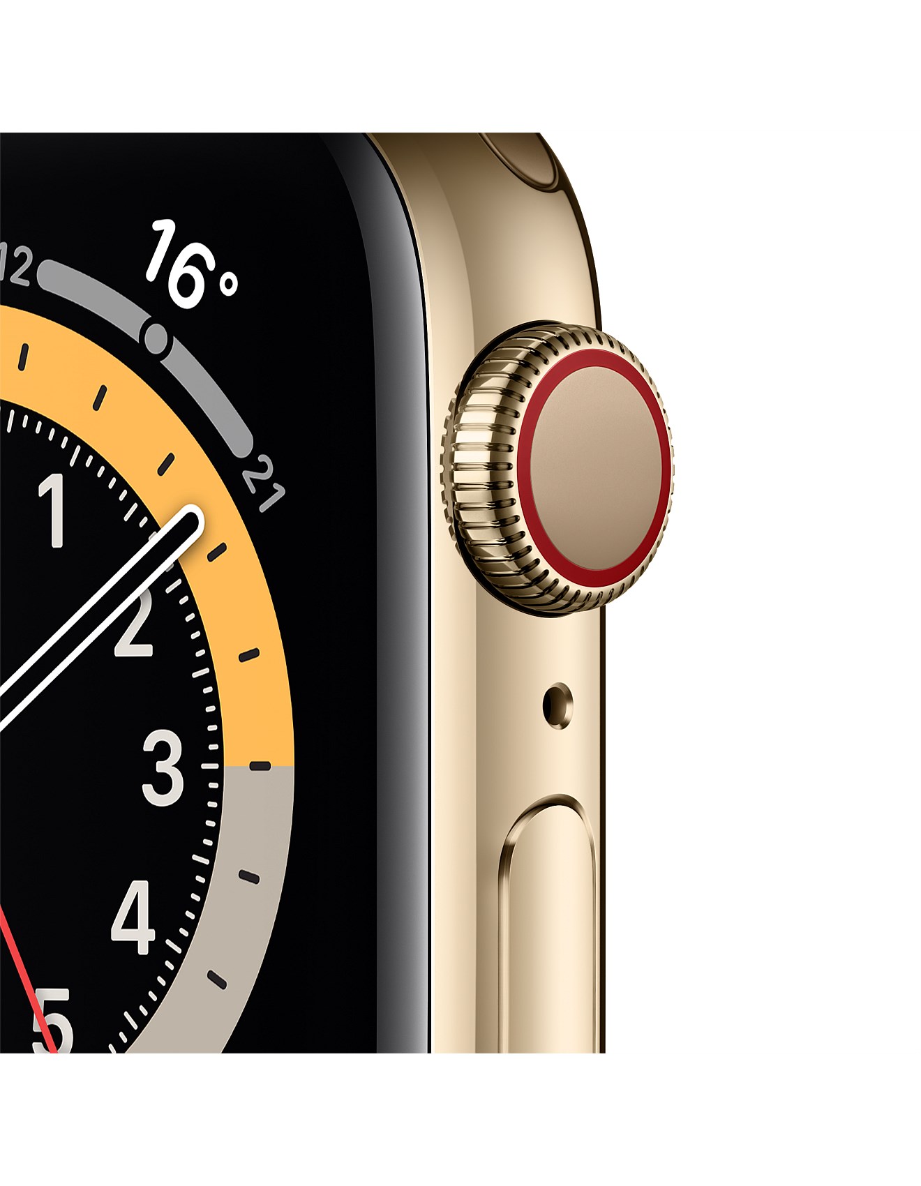 Men's Watches: Buy Designer Watches online | David Jones - Watch S6  GPS+Cellular 40mm Gold Stainless Steel Case