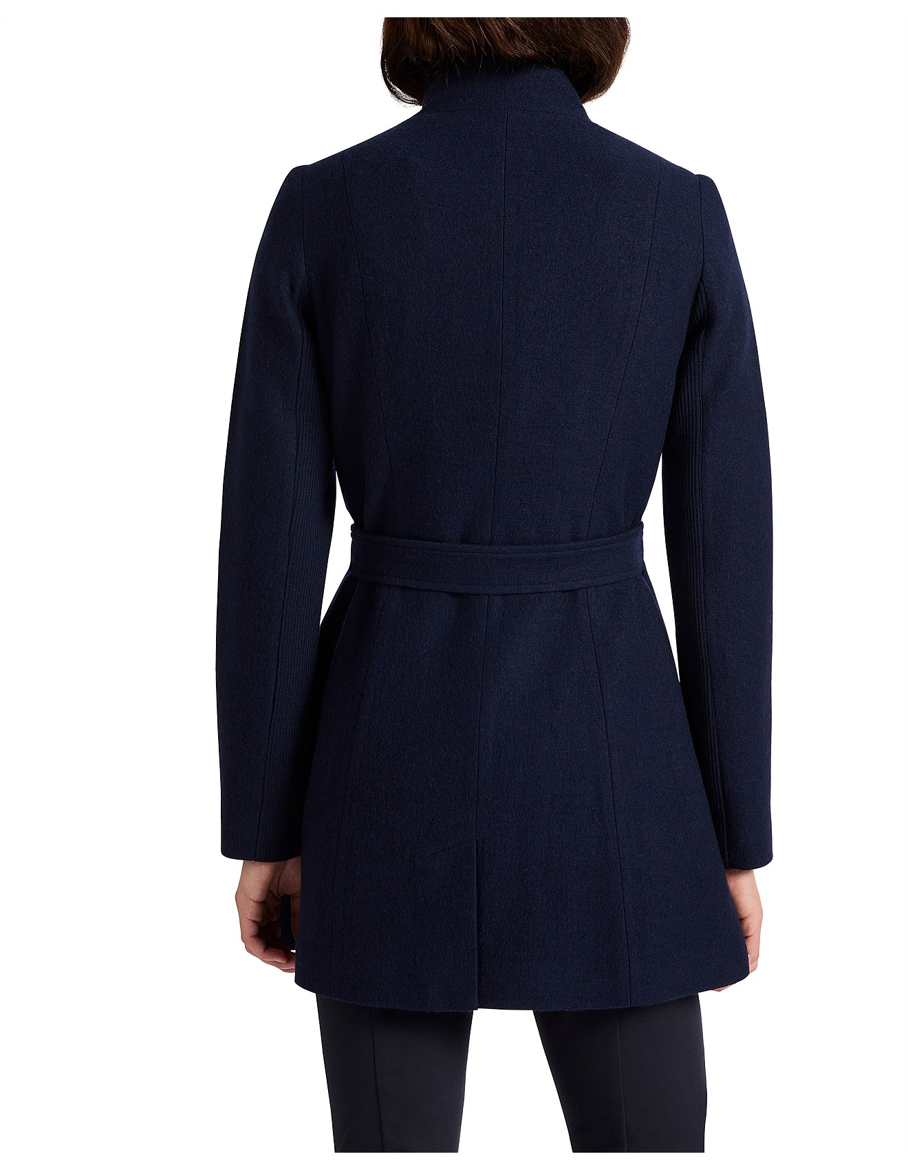 marcs ruby felted wool coat