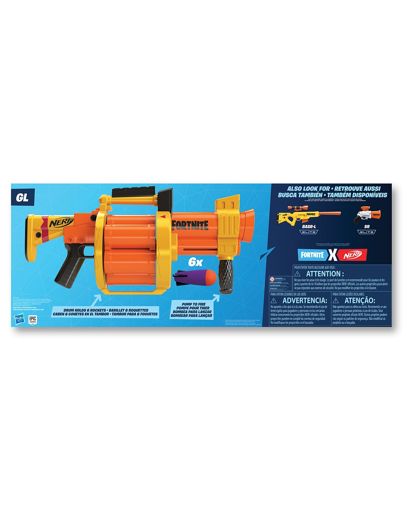 Toys - Nerf Fortnite Gl