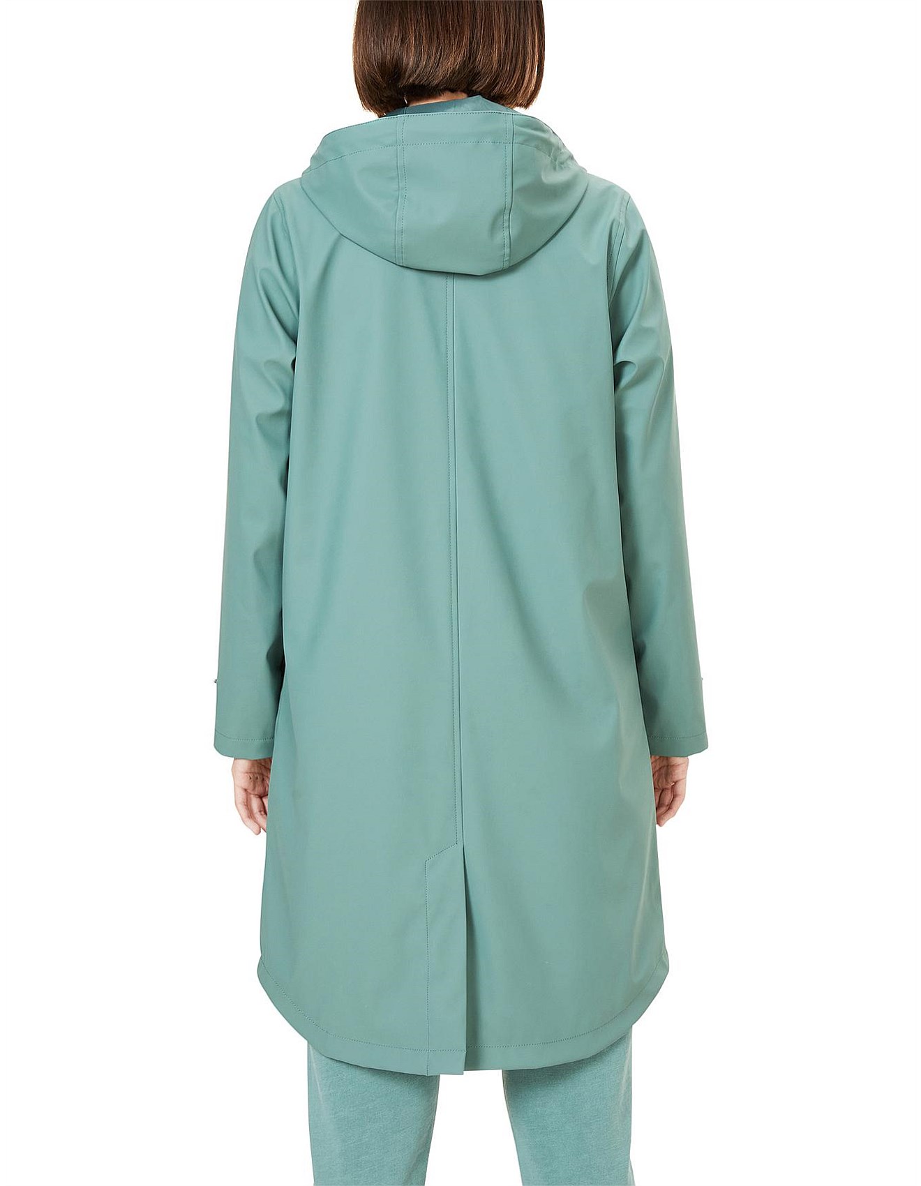 david jones raincoat