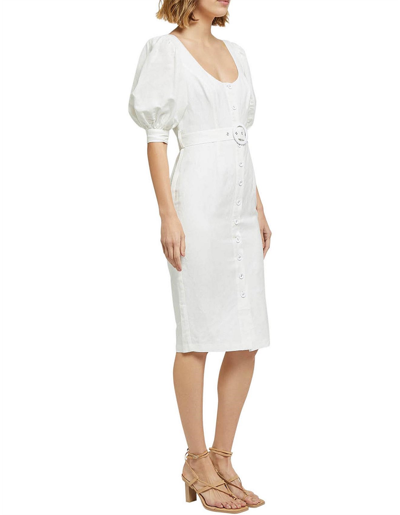 Oxford Moira Linen Blend Dress David Jones