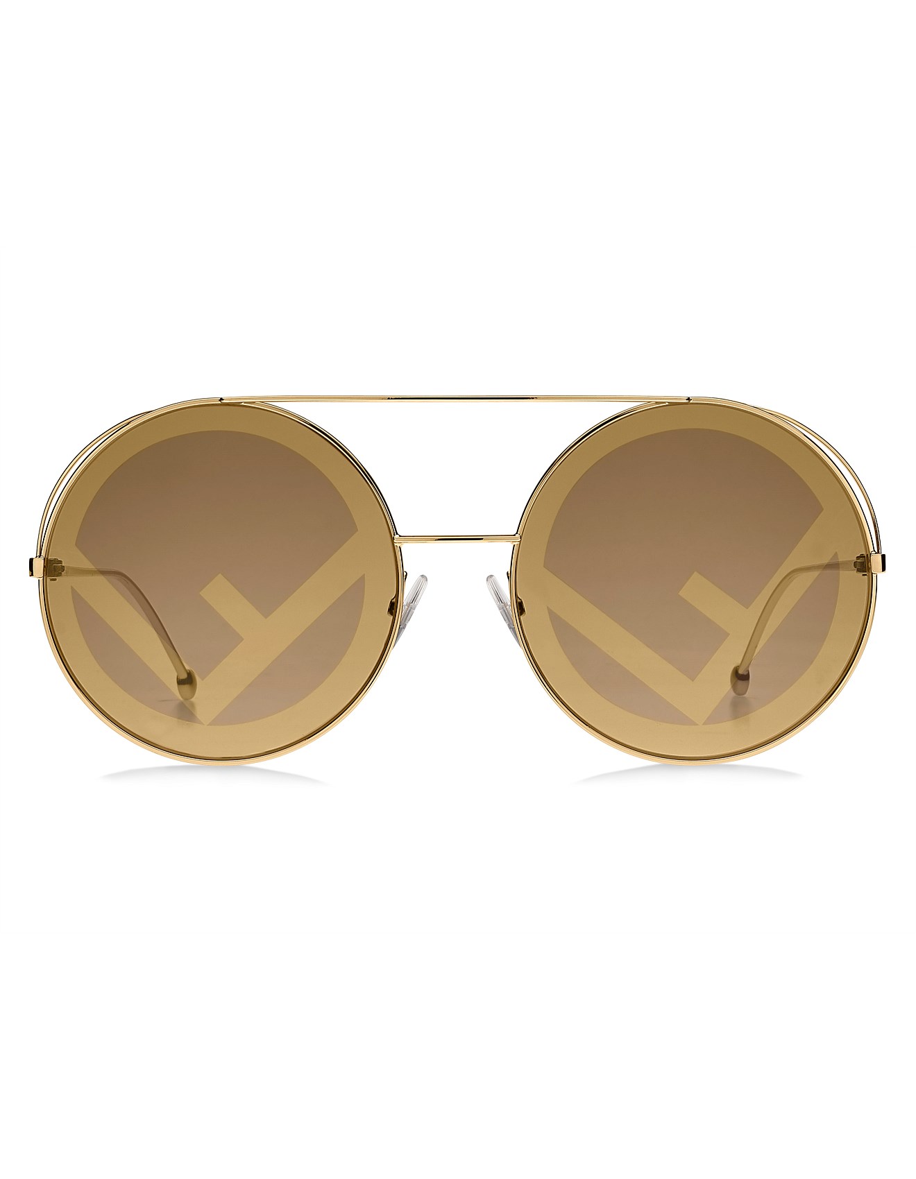 Fendi Ff 0285/s Gold Sunglasses David Jones