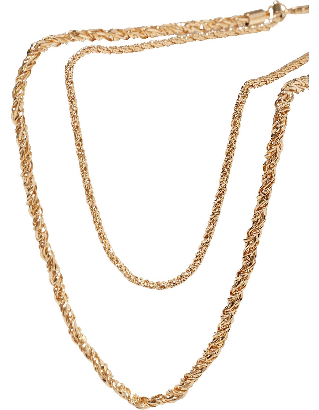 Seed Heritage Twisted Chain Necklace David Jones