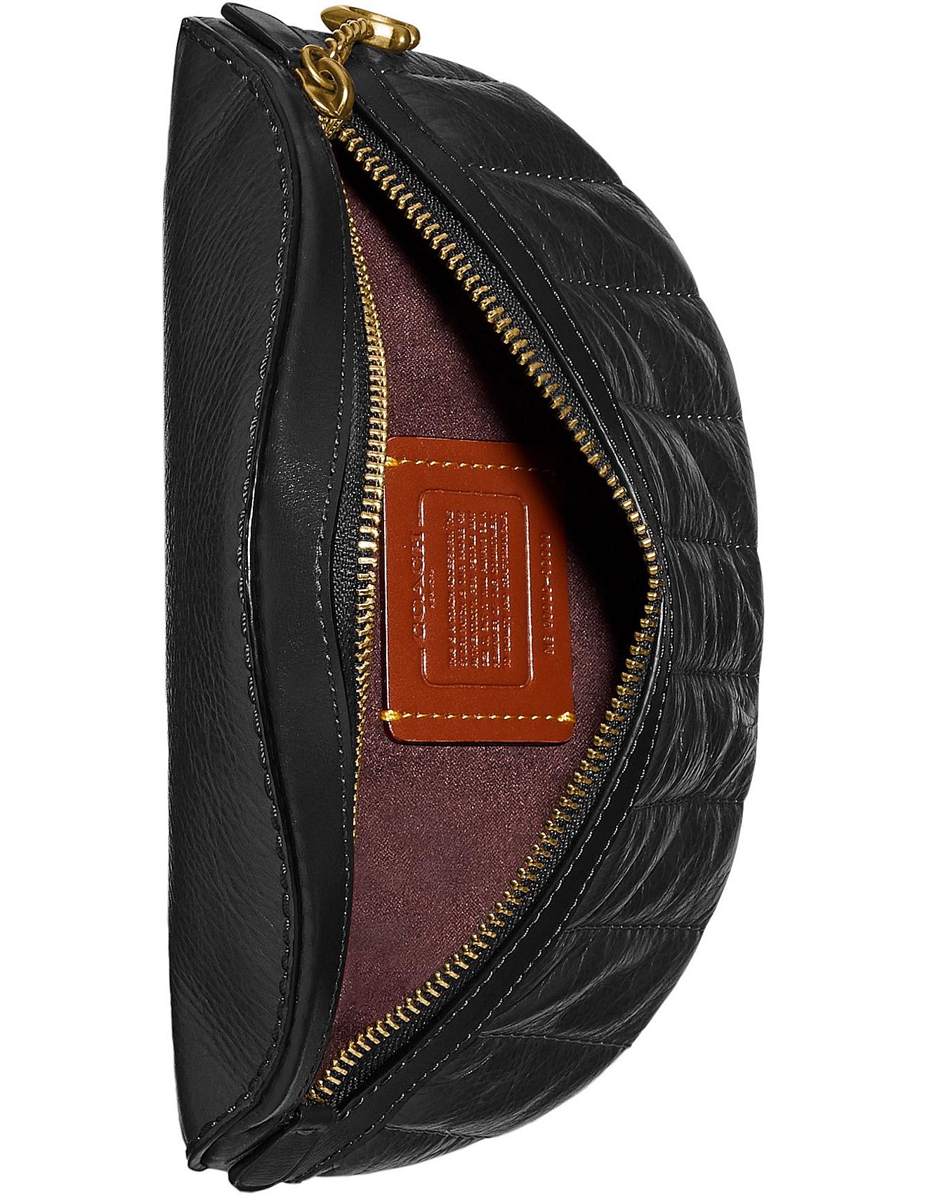 Coach Chain Belt Bag With Quilting David Jones