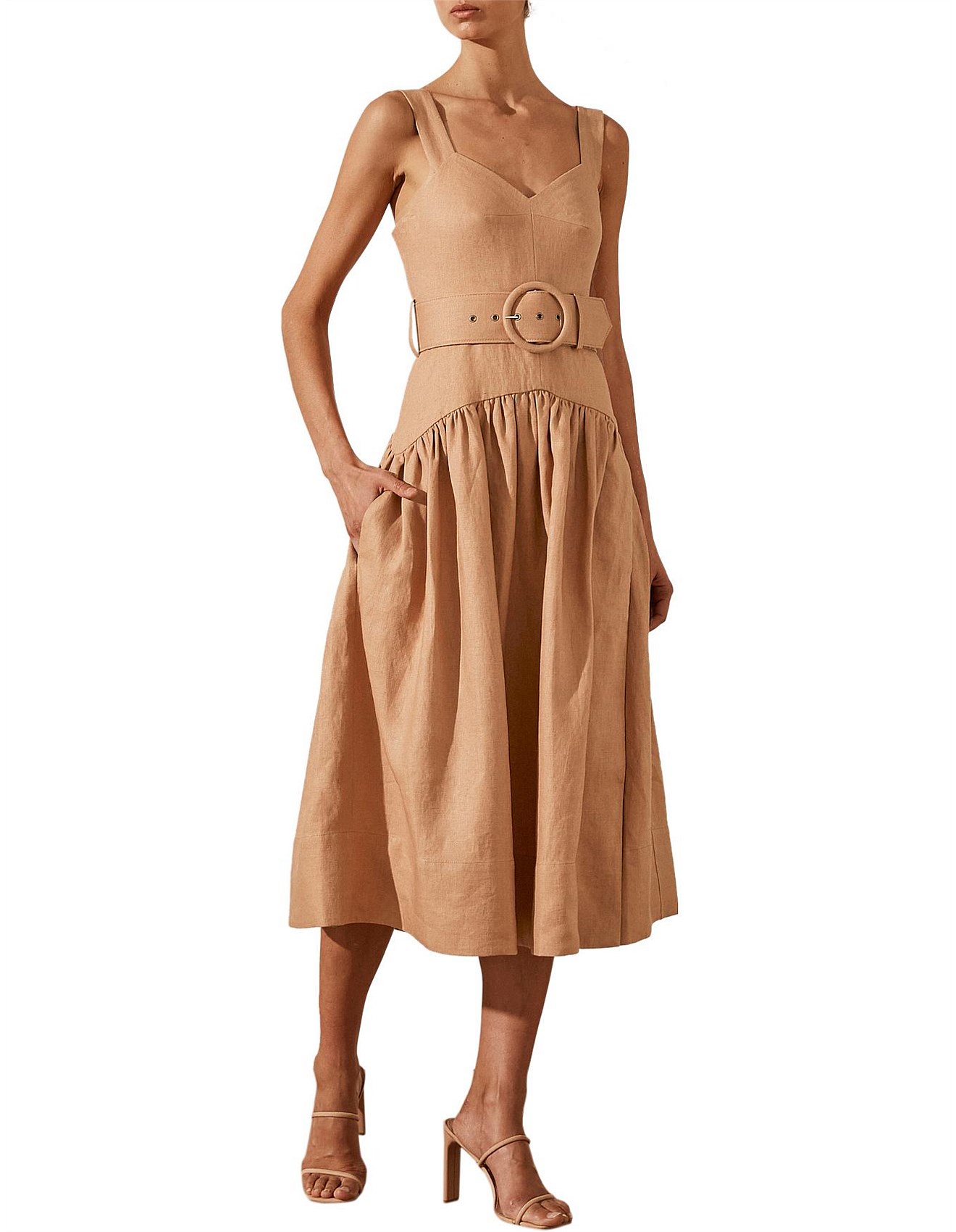 Shona joy rosa midi dress Clearance