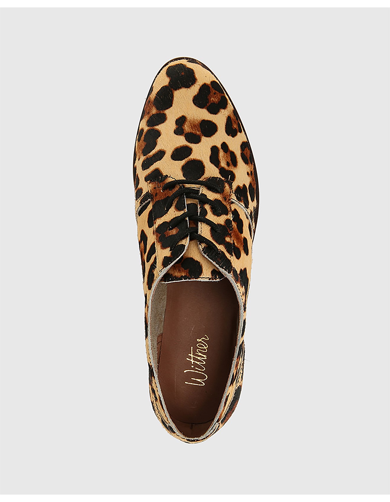 wittner leopard flats